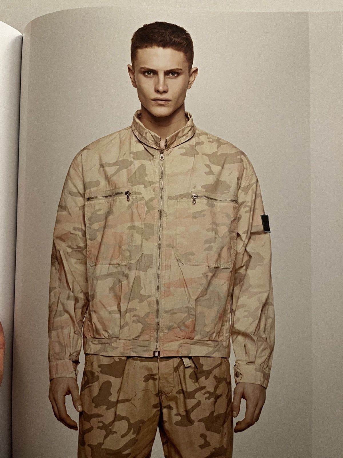 Stone Island stone island popline camo ice jacket SS/90 Size US XL / EU 56 / 4 - 6 Thumbnail
