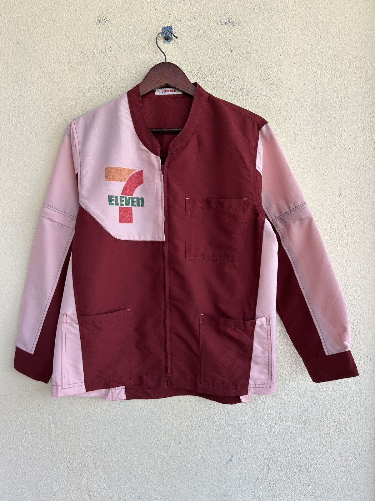 Uniform Wares Combo Sale 3 Pcs 7 Eleven Zip Up Shirts Size US S / EU 44-46 / 1 - 2 Thumbnail