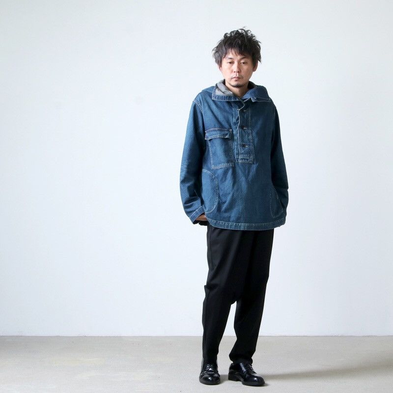 Engineered Garments (Ordinary Fits) Re:Ordinary Gunner Smock Denim Anorak Parka Size US M / EU 48-50 / 2 - 17 Thumbnail