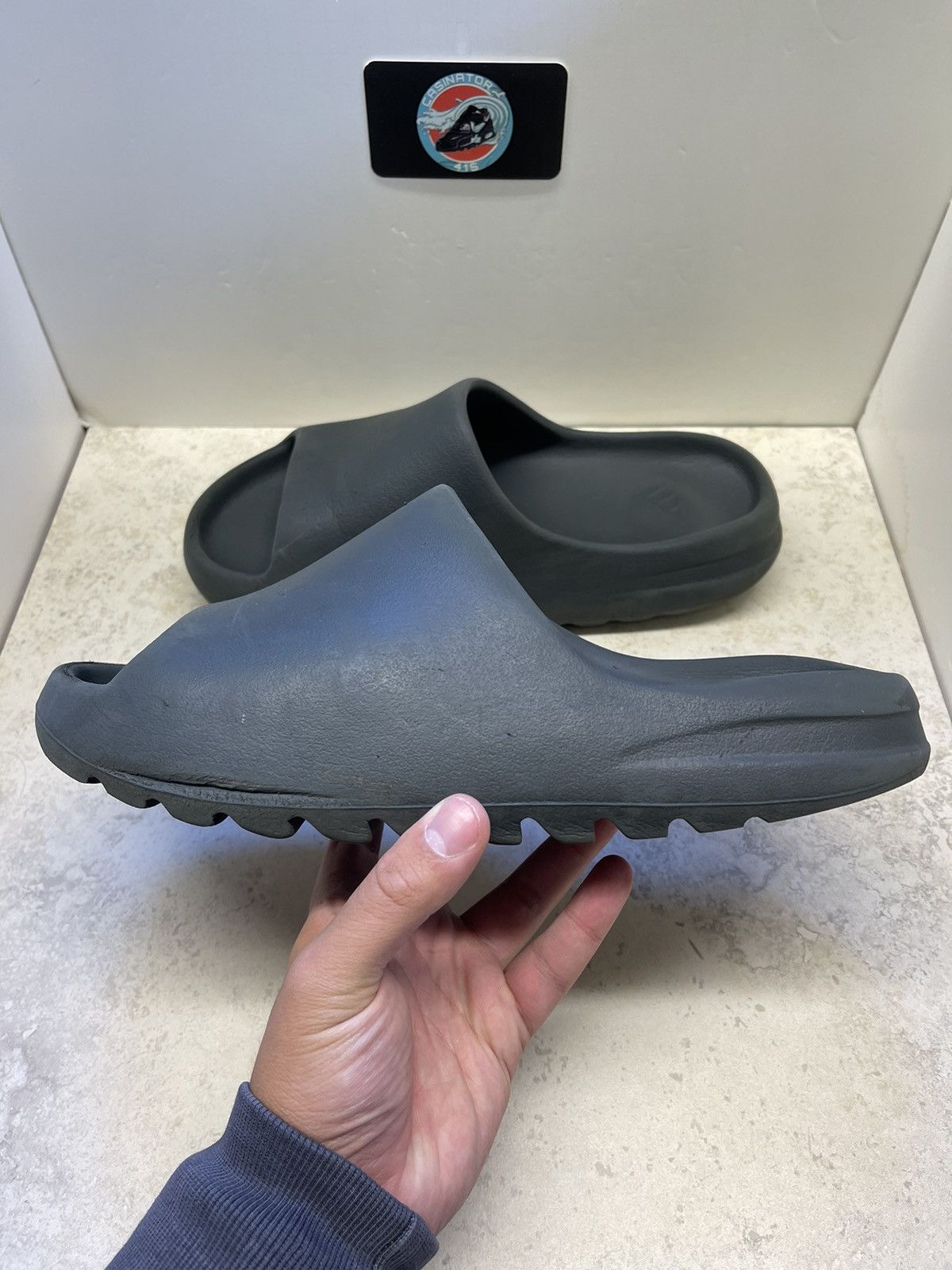 adidas gazelle silver green womens Adidas Yeezy Slide 'Onyx' (2024)  PUSHAS