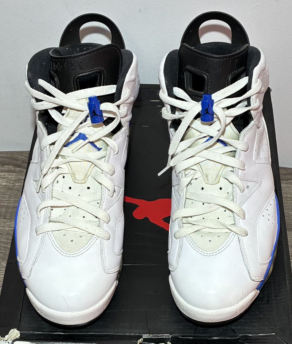 Jordan Brand Size 11 - Air Jordan 6 Retro Sport Blue (2014) Size US 11 / EU 44 - 3 Thumbnail