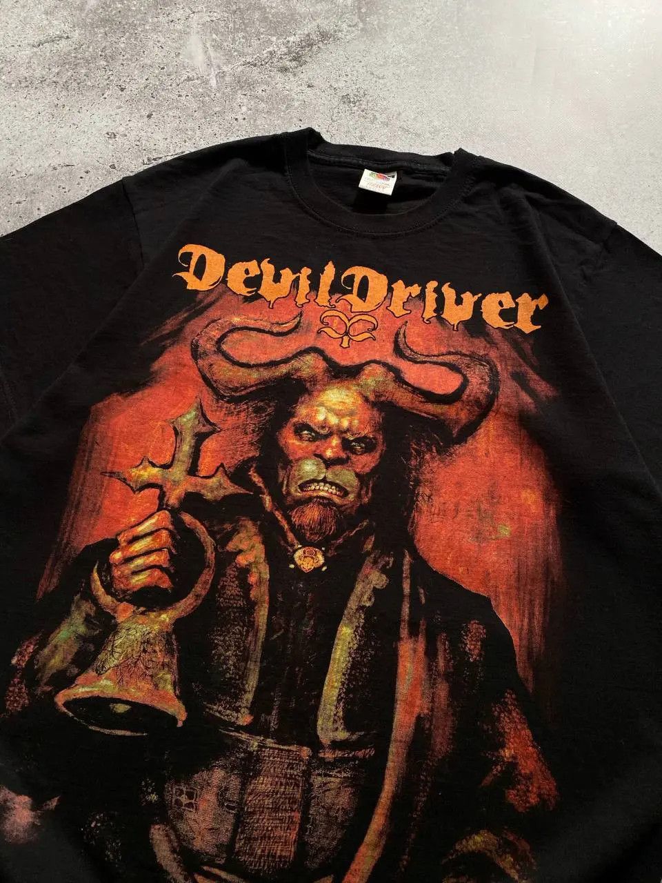 Band Tees VINTAGE DEVIL DRIVER TRASH METAL BAND T SHIRT Size US M / EU 48-50 / 2 - 4 Thumbnail