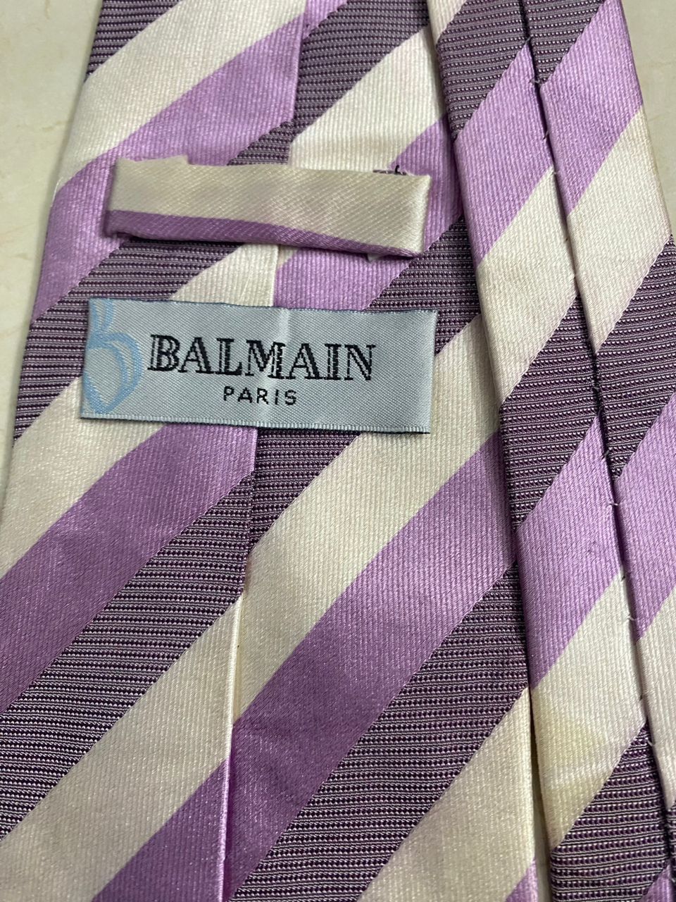 Balmain ⚡️VINTAGE BALMAIN Necktie silk tie Size ONE SIZE - 5 Thumbnail