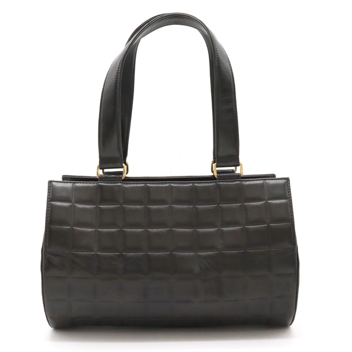 Chanel Chanel Chanel Leather Chocobar Handbag Leather Handbag in Very Good Condition Size ONE SIZE - 1 Thumbnail