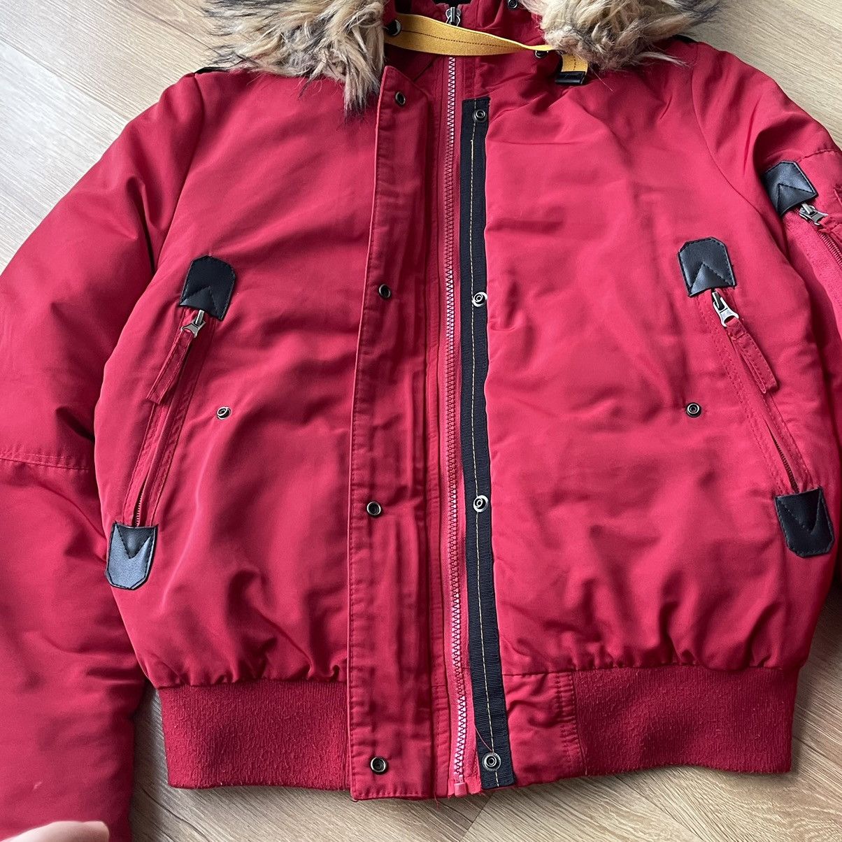 If Six Was Nine Vintage Parajumpers Style Fur Cropped Bomber Jacket LGB Size US S / EU 44-46 / 1 - 11 Thumbnail