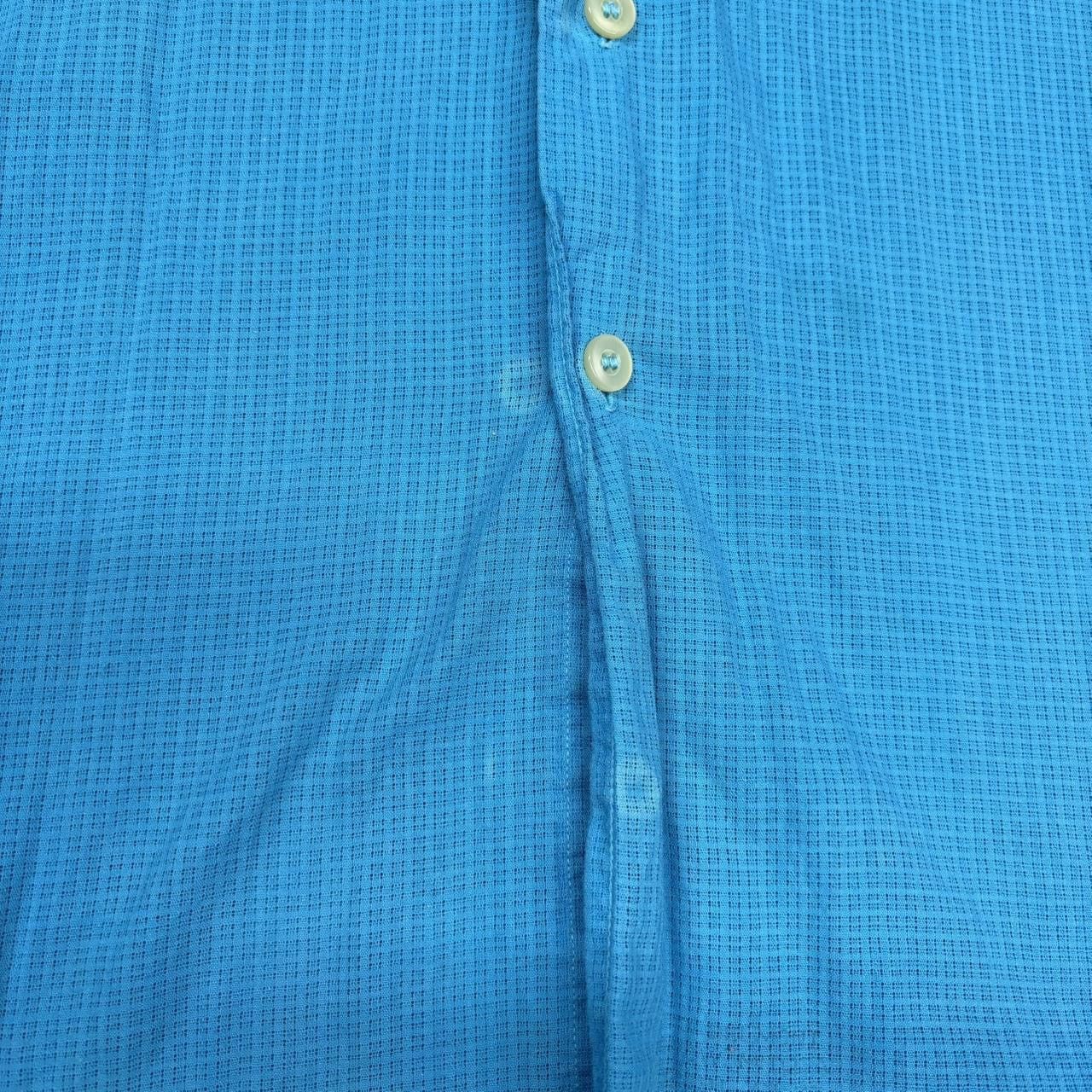 Arrow × Vintage 1970s Vintage Blue Button Up Shirt Size US L / EU 52-54 / 3 - 4 Thumbnail