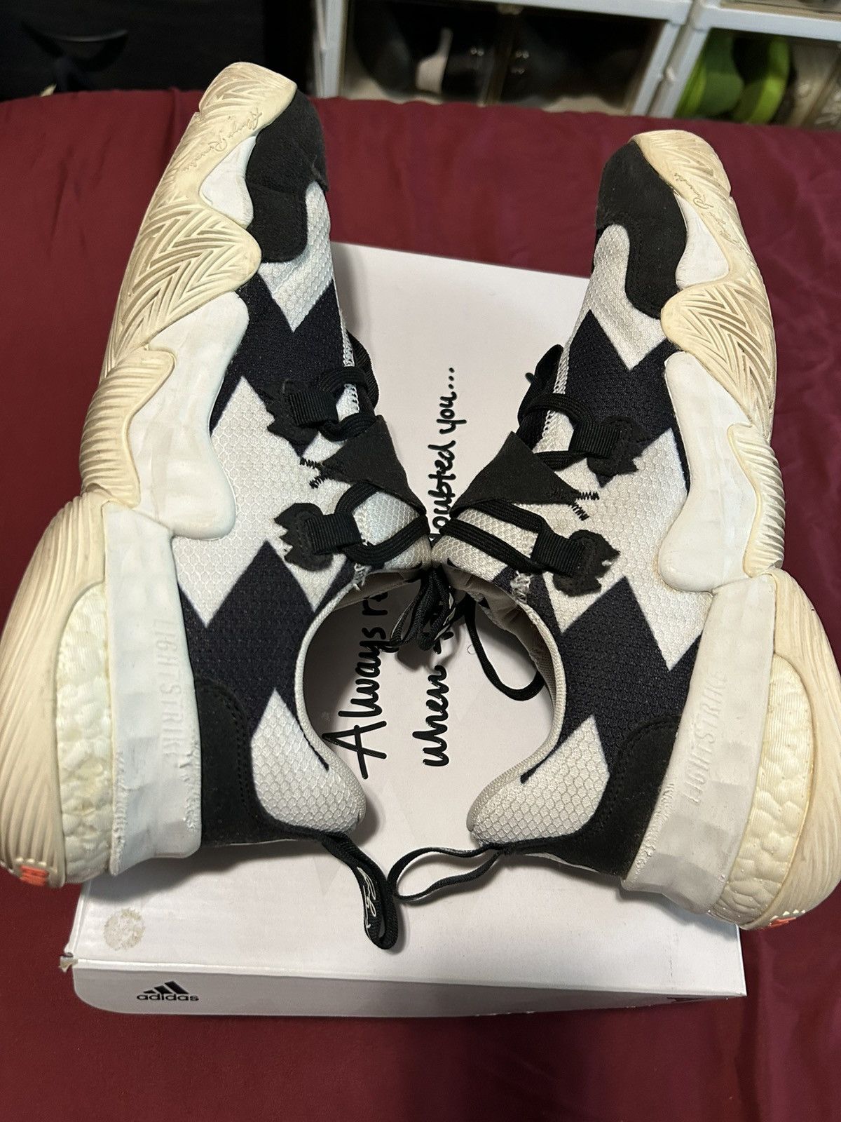 Adidas Trae Young 1 Size US 12 / EU 45 - 2 Thumbnail