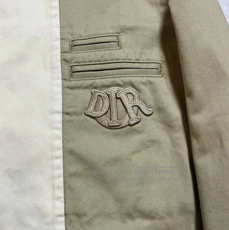 Dior Dior Khaki Spring Autumn Cotton Shirt . Size US L / EU 52-54 / 3 - 3 Thumbnail
