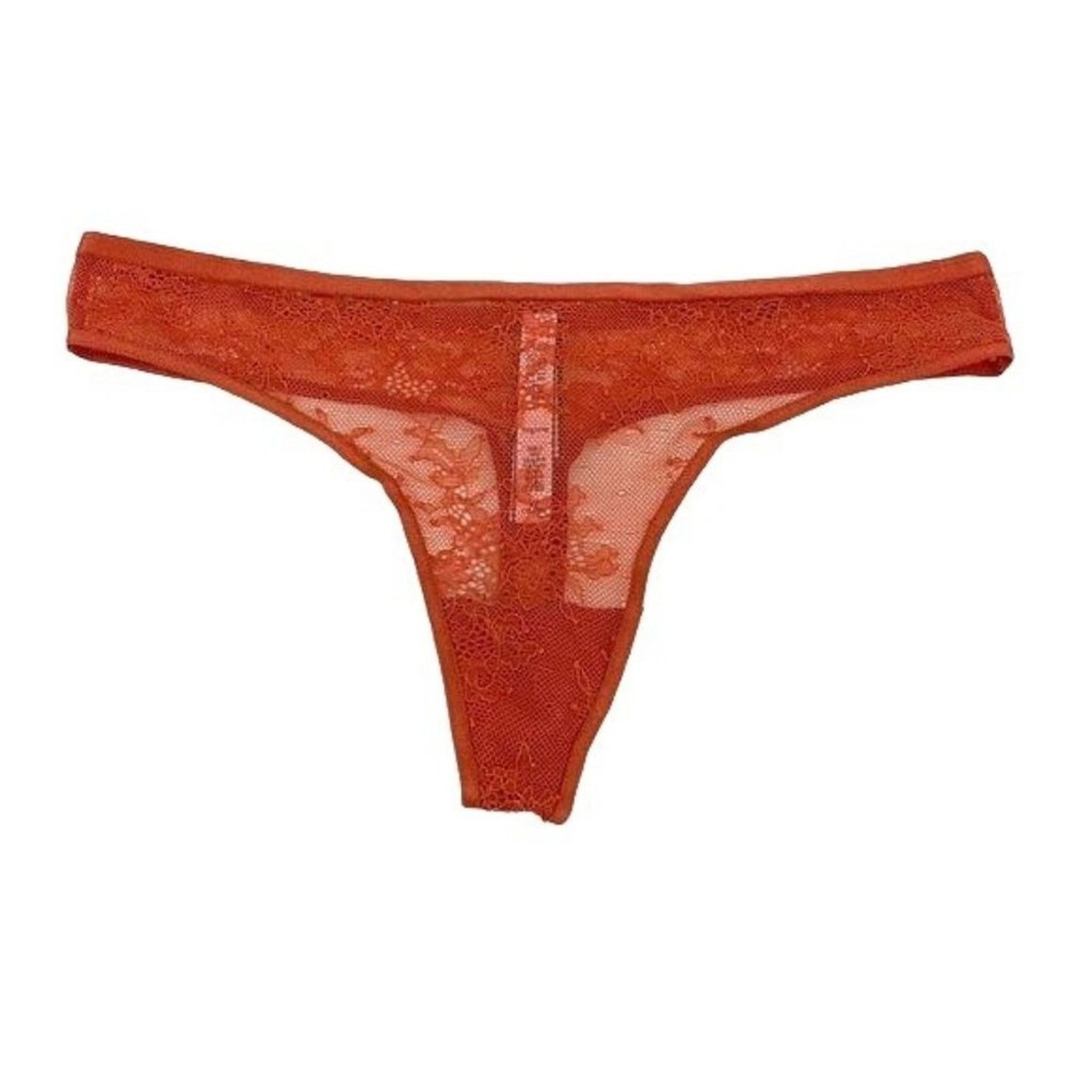 Victoria's Secret Victoria's Secret Chantilly Lace Thong Panty Medium Size ONE SIZE - 2 Thumbnail