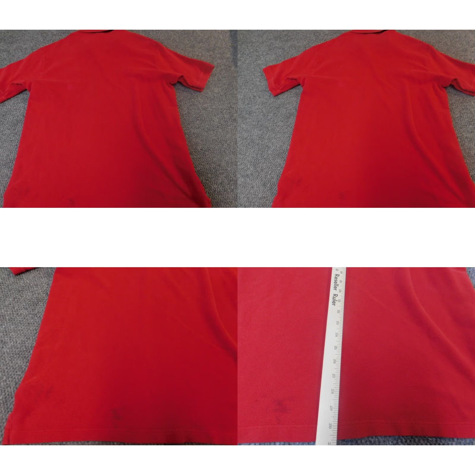 Vintage VINTAGE Polo Sport Shirt XL Mens Red Logo Knit Cotton Short Sleeve Collared 90s Y2K Golf Sports Size US XL / EU 56 / 4 - 8 Thumbnail
