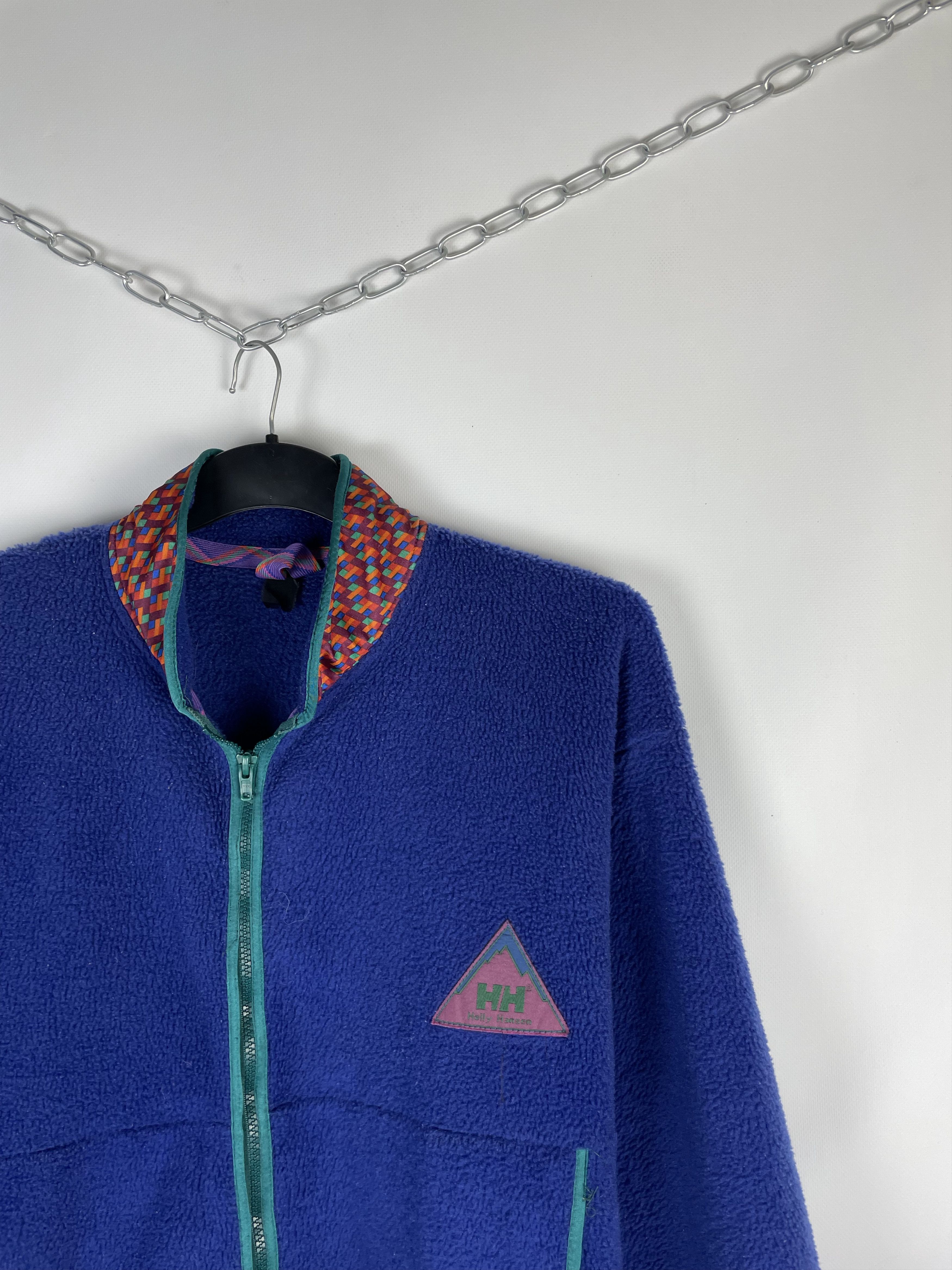 Helly Hansen × Vintage Vintage Helly Hansen Fleece Jacket 90s Size US L / EU 52-54 / 3 - 4 Thumbnail