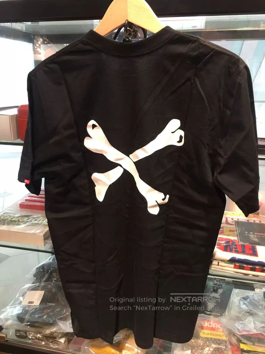 Wtaps wtaps cross bone t-shirt in black. Size US M / EU 48-50 / 2 - 3 Thumbnail
