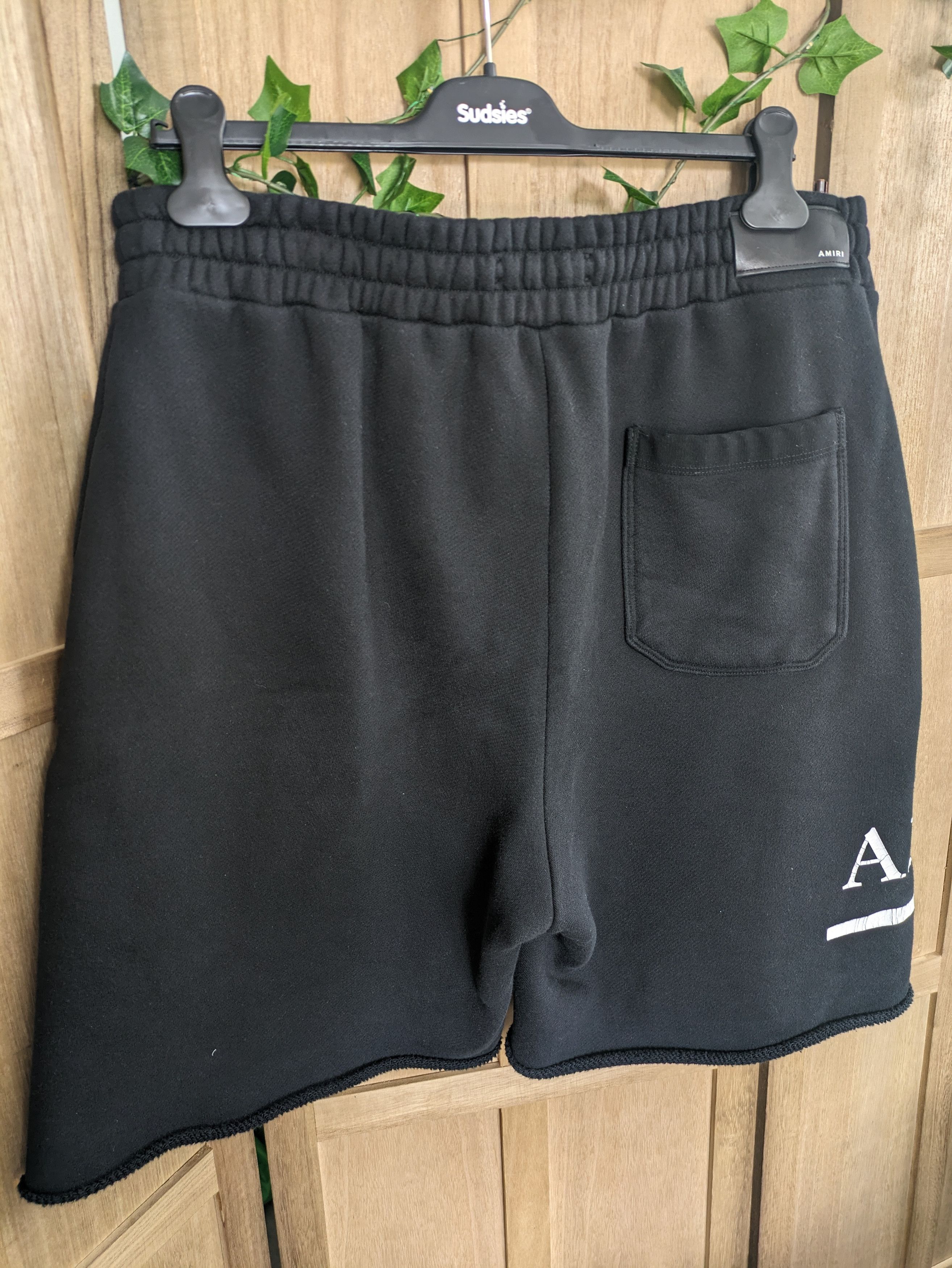 Amiri Black AMIRI sweat shorts 2XL Size US 40 / EU 56 - 3 Thumbnail