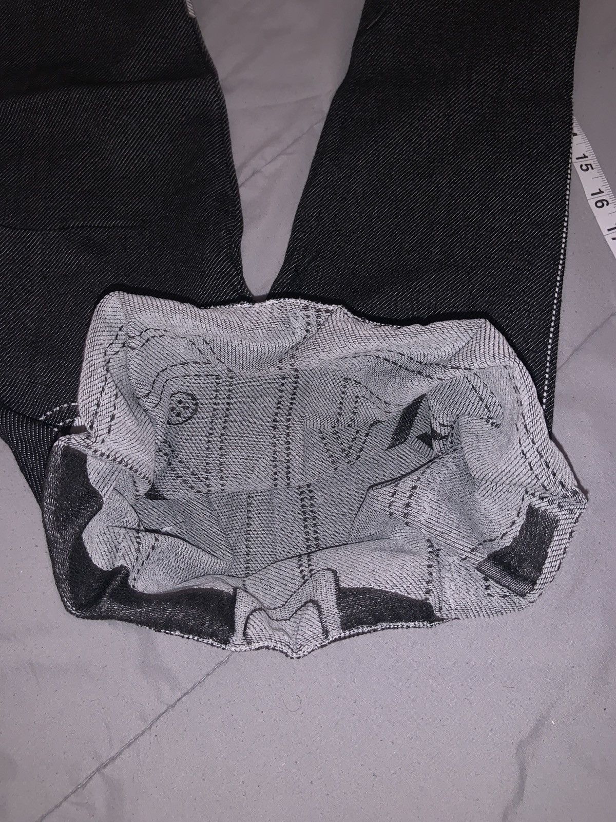 Other Woman’s leggings - Black Jean graphic - very stretchy Size 22" - 5 Thumbnail