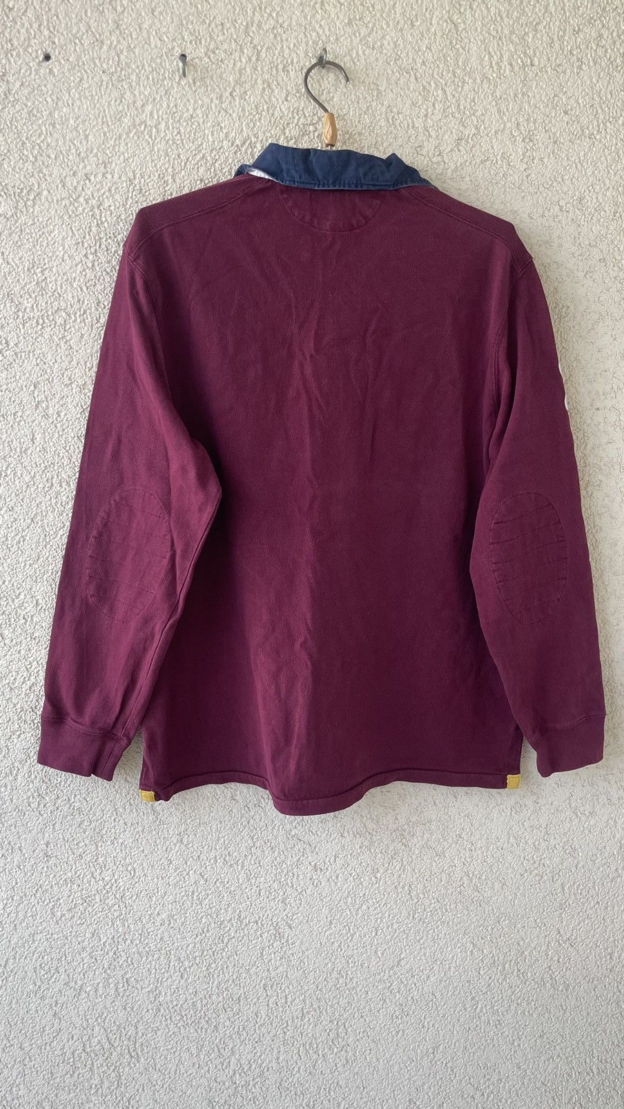 Polo Ralph Lauren × Rugby Ralph Lauren × Vintage Vintage POLO RALPH LAUREN Big Logo Long Sleeve Rugby Shirt Size US XL / EU 56 / 4 - 5 Thumbnail