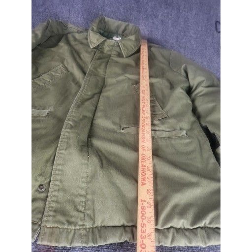 Other Vintage B34 Military Coat Men Sz L Army Green Insulated Full Size US L / EU 52-54 / 3 - 2 Thumbnail