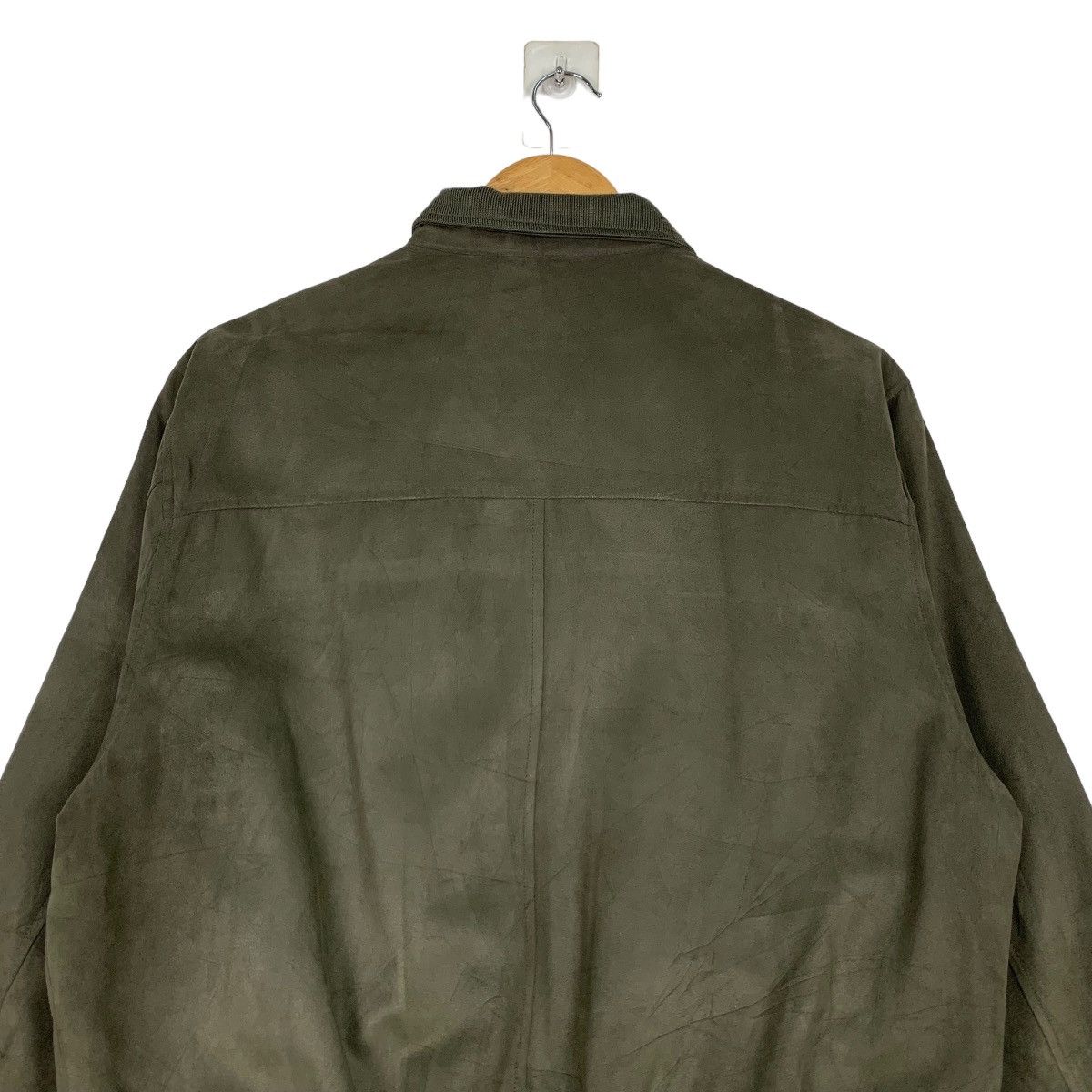Gianni Valentino GIANNI VALENTINO Olive Green Casual Jacket #1141-C52 Size US M / EU 48-50 / 2 - 8 Thumbnail