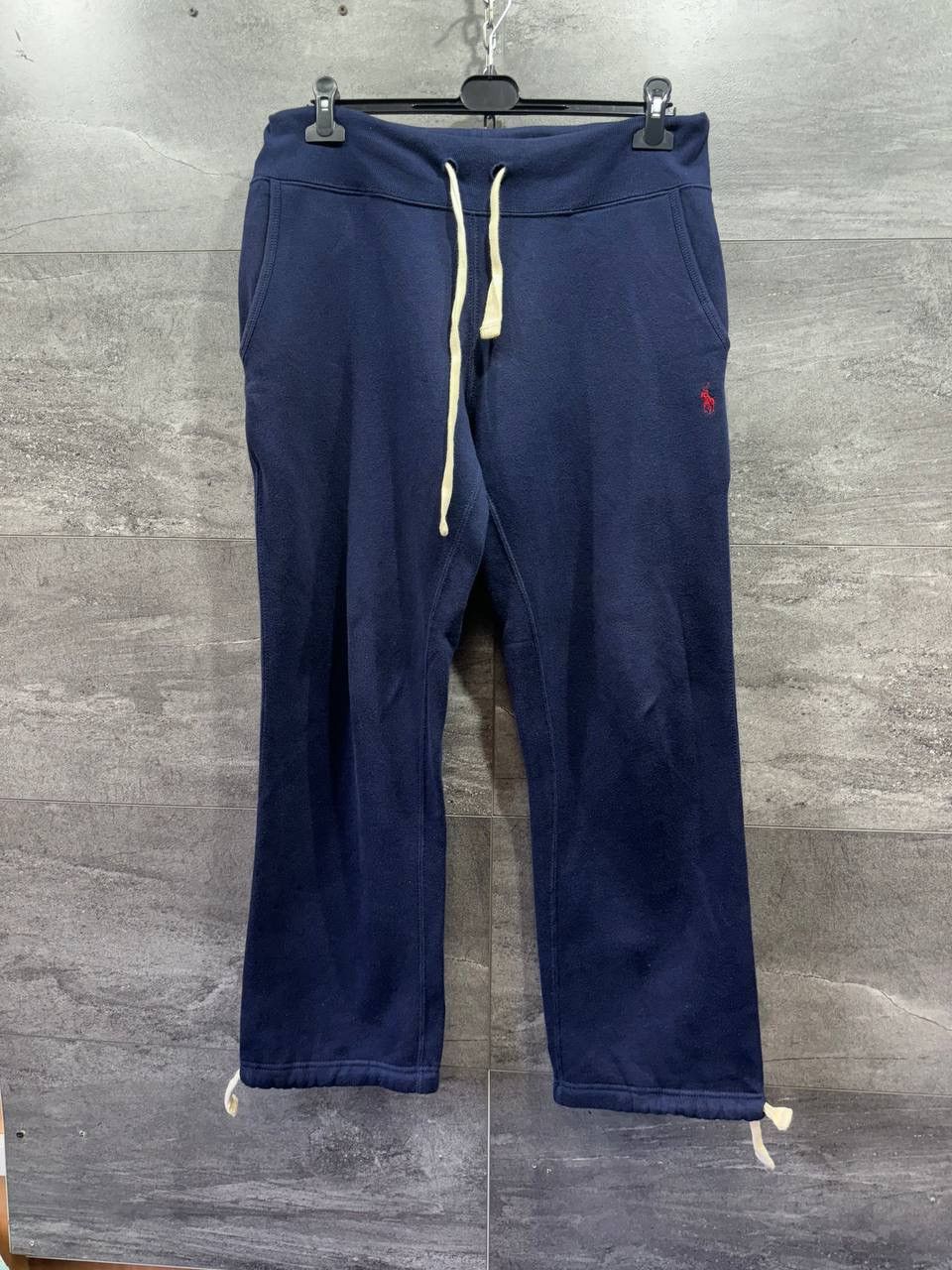 Pre-owned Polo Ralph Lauren T Vintage Baggy Sweatpants Mens In Blue