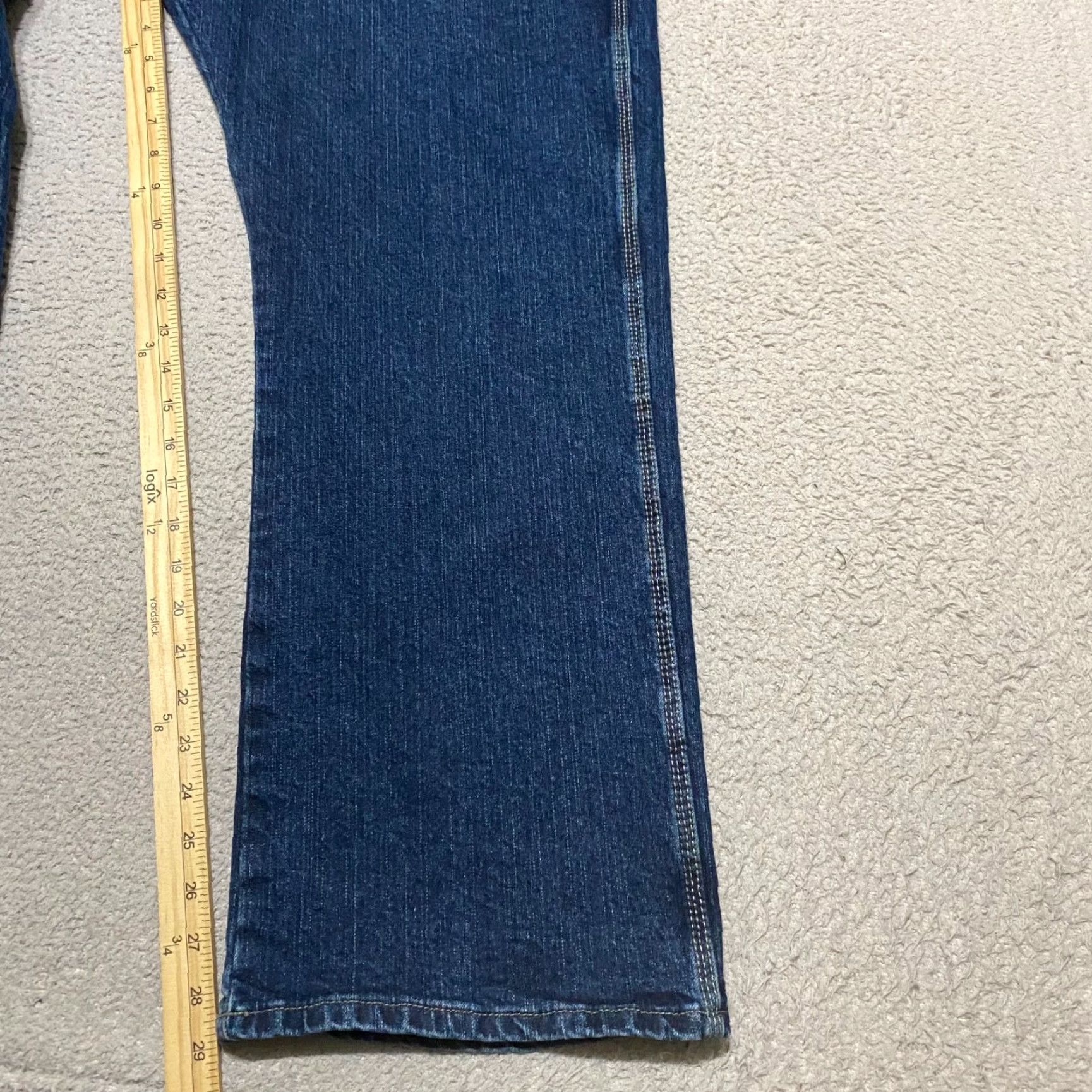 Dickies Dickies Jeans 40x30 Blue Denim Medium Wash Straight Relaxed Carpenter Work Mens Size US 40 / EU 56 - 6 Thumbnail