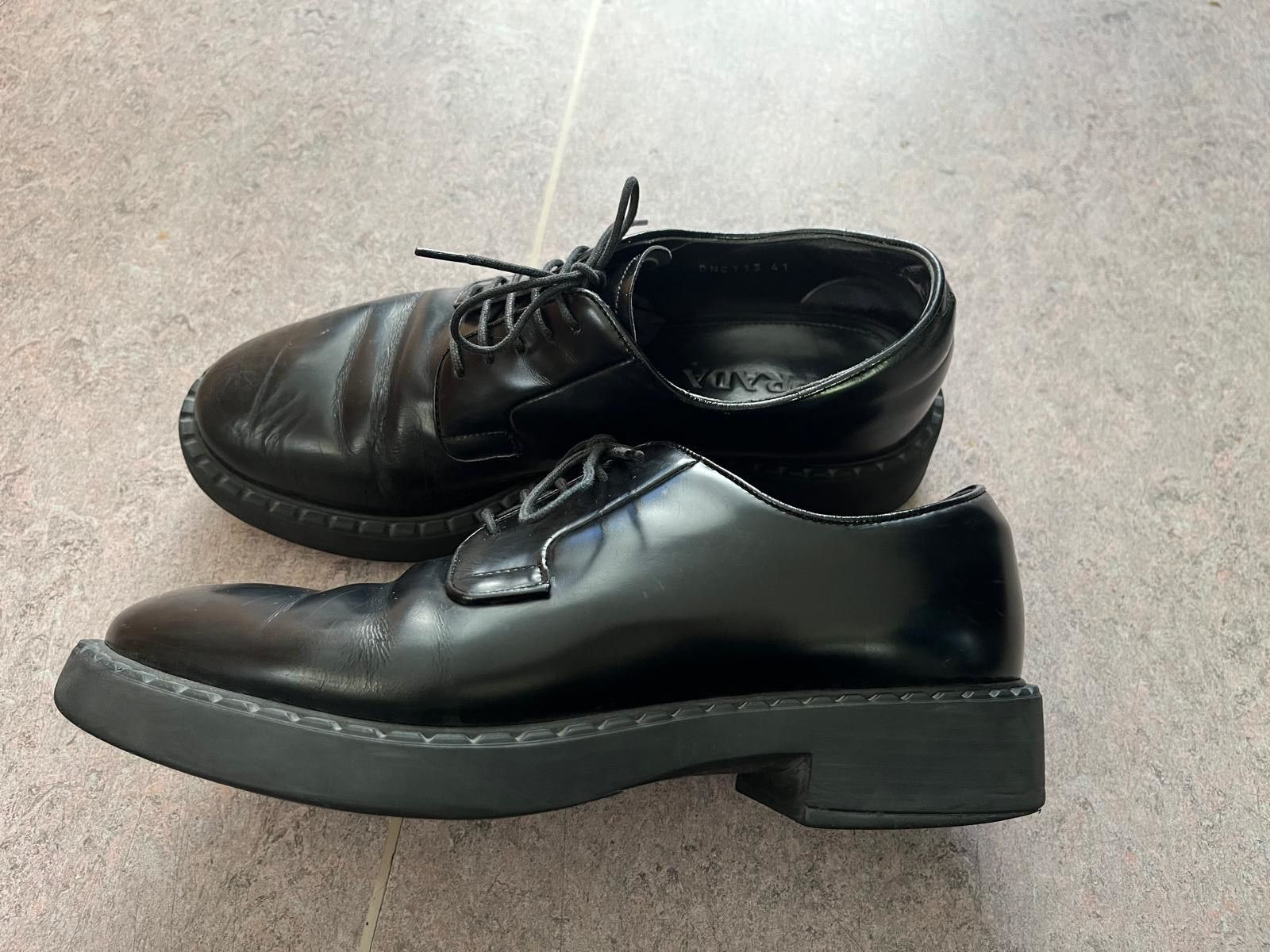 Prada Prada Derby Platform Leather Shoes Size IT 41 Size US 11 / IT 41 - 3 Thumbnail