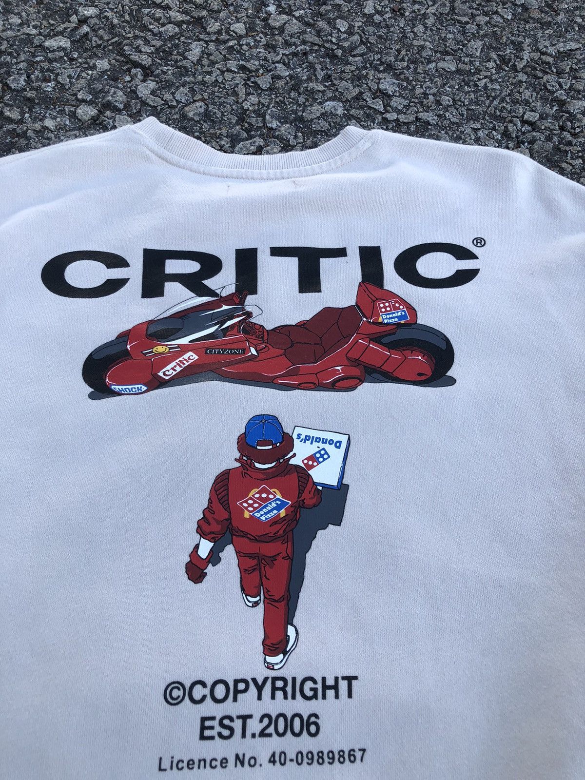 Cartoon Network Vintage Critic x Akira Crewneck / Pokemon Evangelion Anime Size US L / EU 52-54 / 3 - 2 Thumbnail
