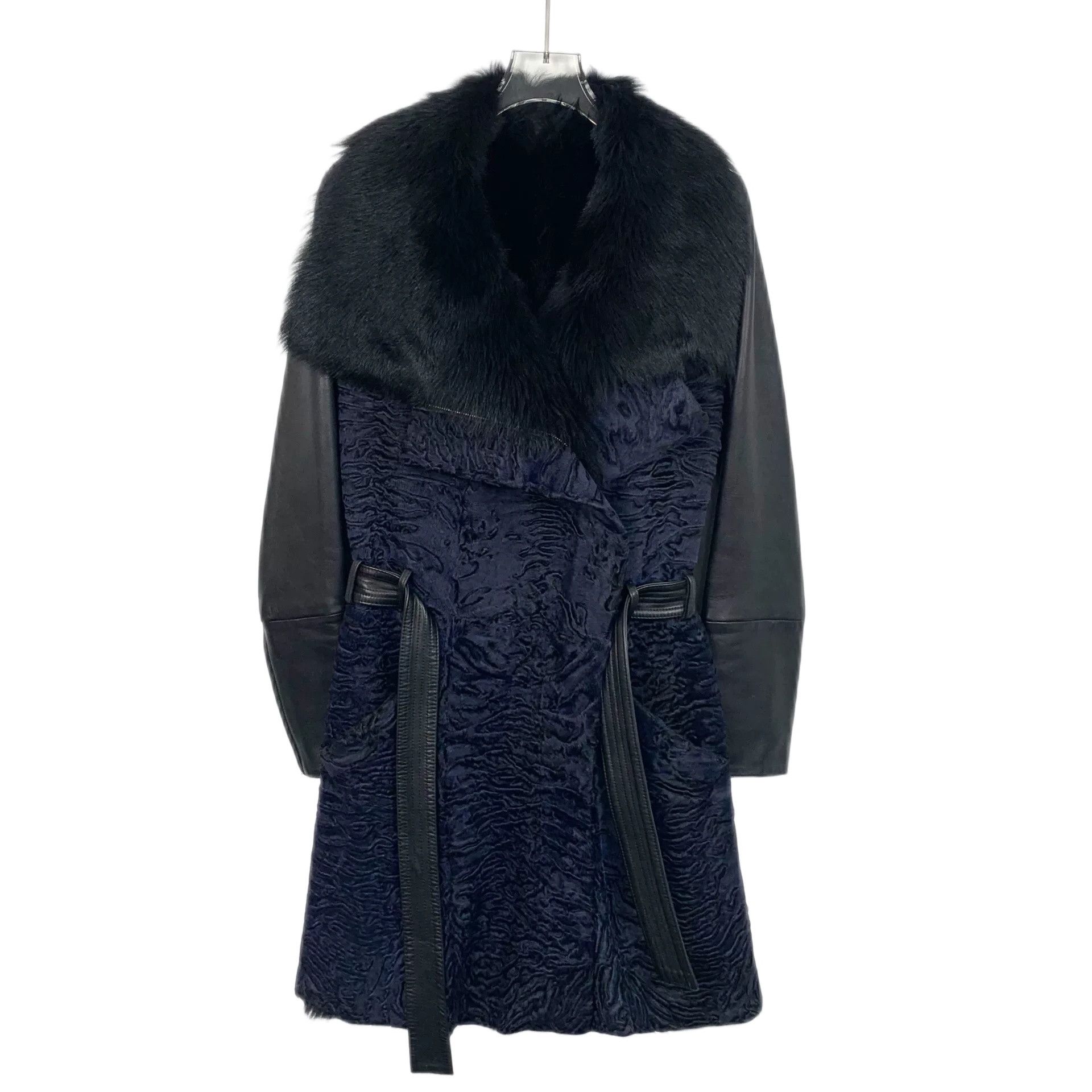 Dior Dior Shearling Belted Fur Coat Size 34 Size XS / US 0-2 / IT 36-38 - 1 Thumbnail