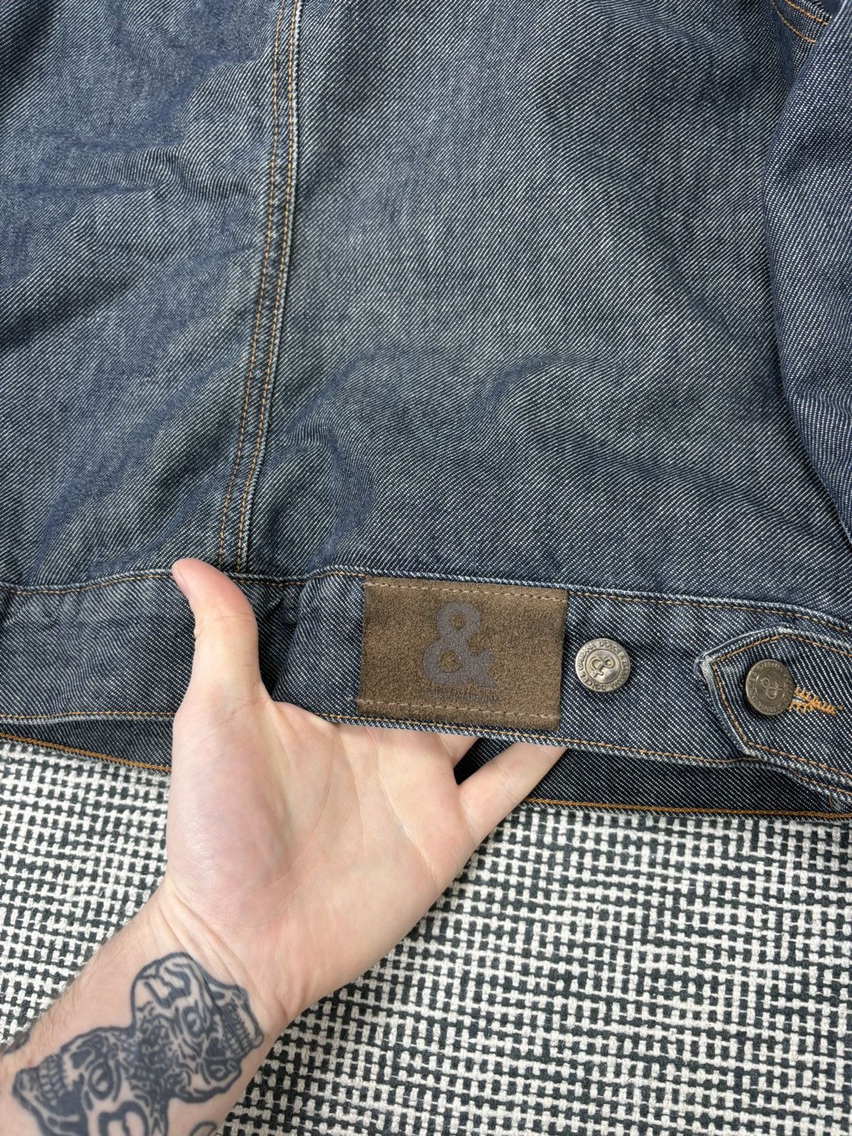 Dolce & Gabbana Dolce & Gabbana 2000s vintage denim jacket fur y2k archive Size L / US 10 / IT 46 - 12 Thumbnail