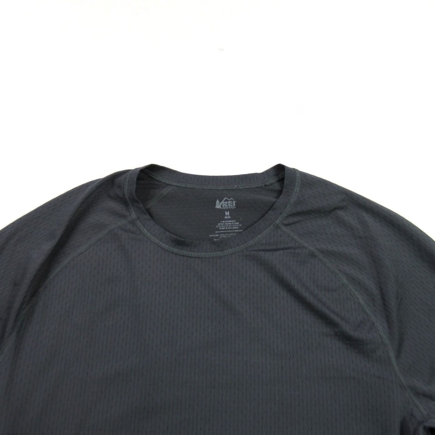Vintage REI Shirt Mens M Long Sleeve Crew Neck Black Stretch Lightweight Workout Shirt Size US M / EU 48-50 / 2 - 2 Thumbnail