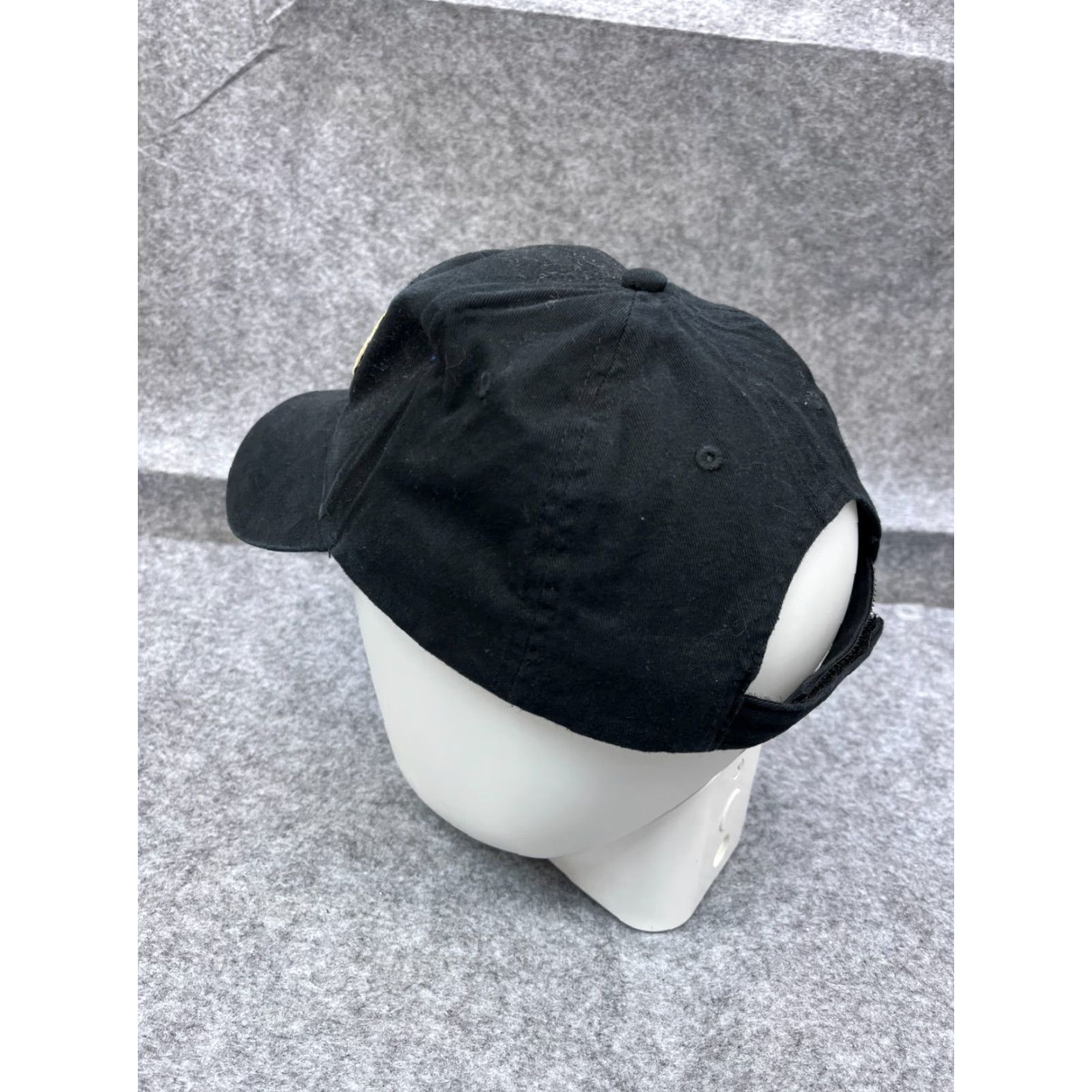 Vintage Otto Hat Cap Strap Back Adult OS Black Camp Outdoor Boy Scout Low Profile Baseball Cap Size ONE SIZE - 5 Thumbnail