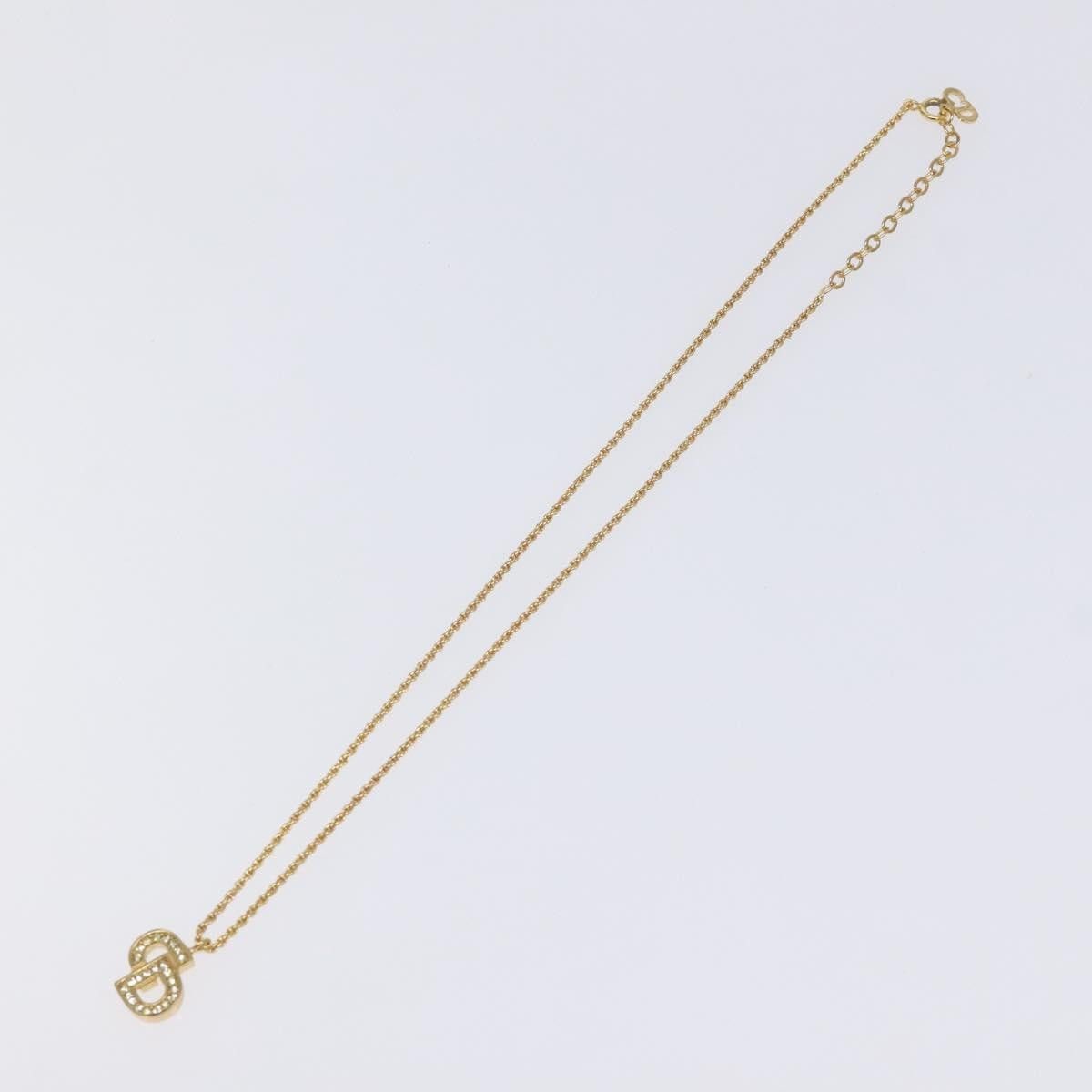 Dior Christian Dior CD Pendant Necklace Gold-plated Size ONE SIZE - 1 Thumbnail