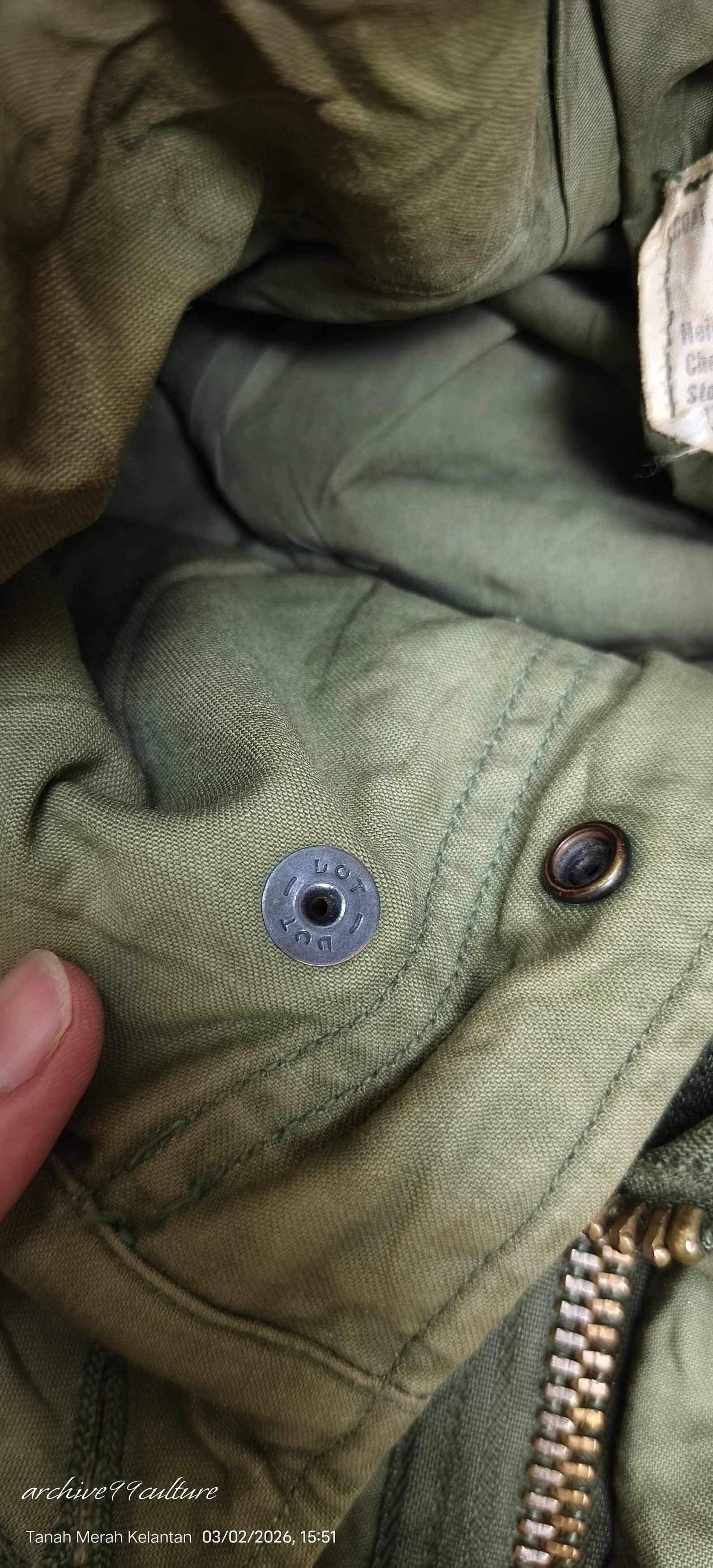 Vintage Vintage 1972 US Army M-65 Field Jacket Rolane Sportswear Size US S / EU 44-46 / 1 - 18 Thumbnail