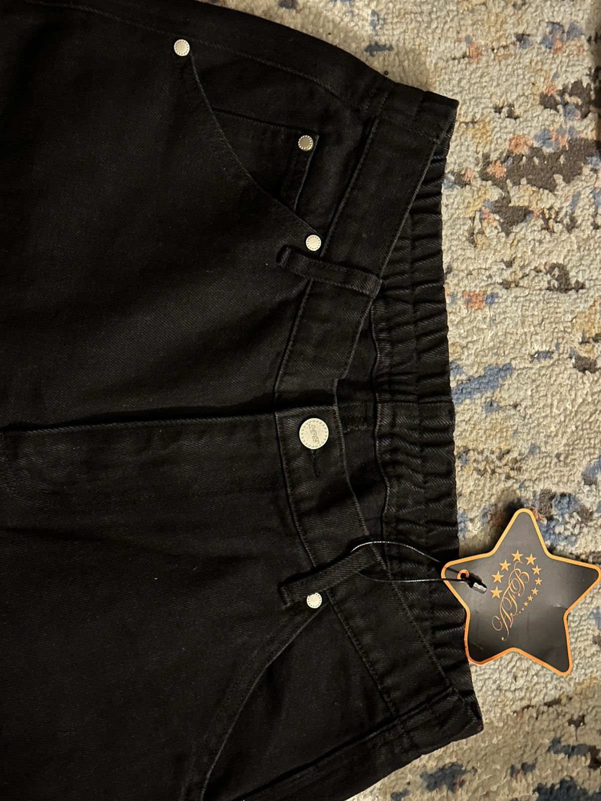 Japanese Brand AFB CARPENTER STUD DENIMS Size US 34 / EU 50 - 3 Thumbnail