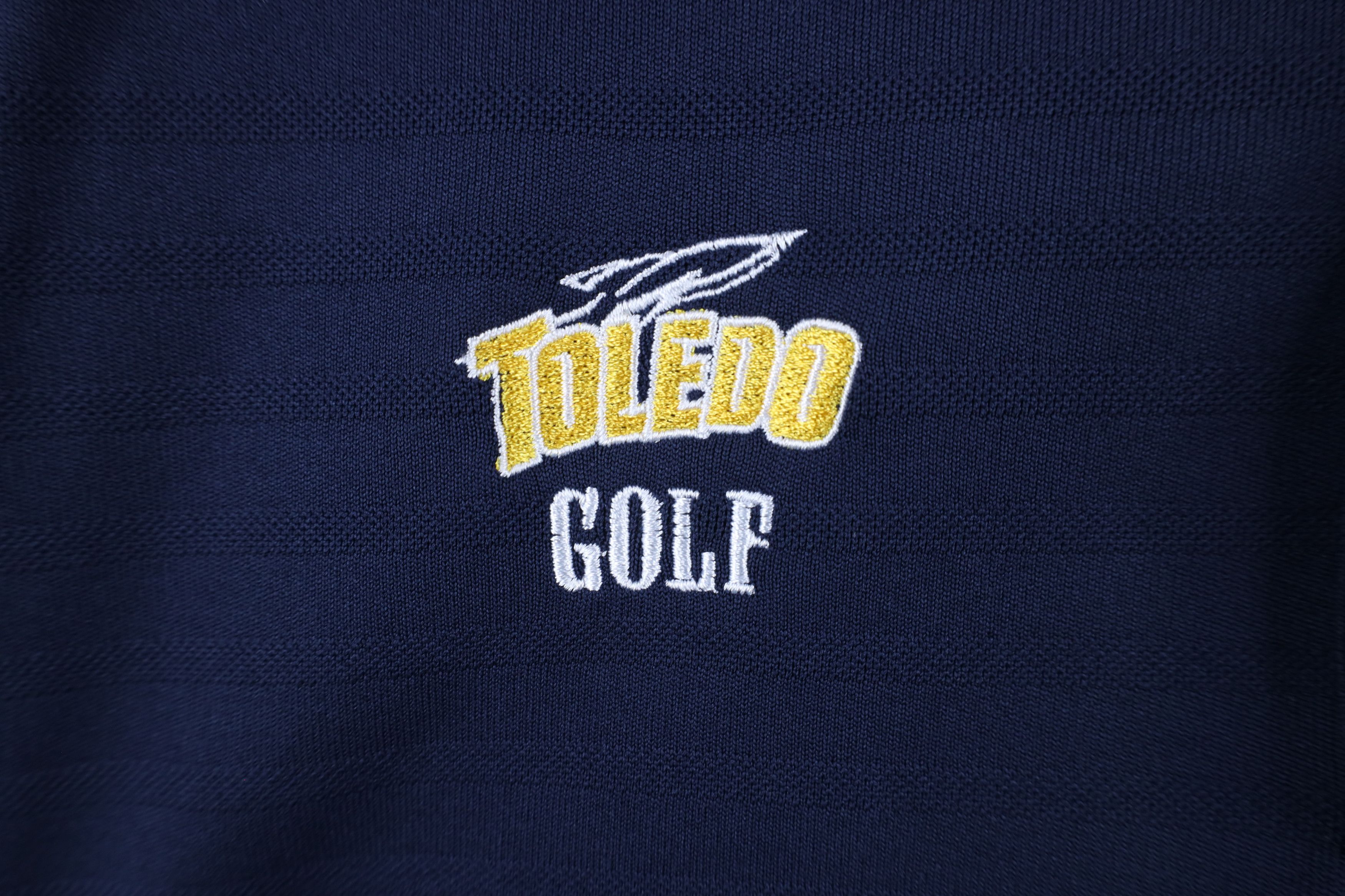 Adidas × Vintage Adidas University of Toledo Golf Long Sleeve Polo Shirt Size US L / EU 52-54 / 3 - 4 Thumbnail
