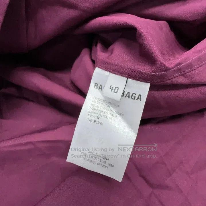 Balenciaga Balenciaga Red Logo Print Short Sleeve Polo Shirt. Size US M / EU 48-50 / 2 - 6 Thumbnail