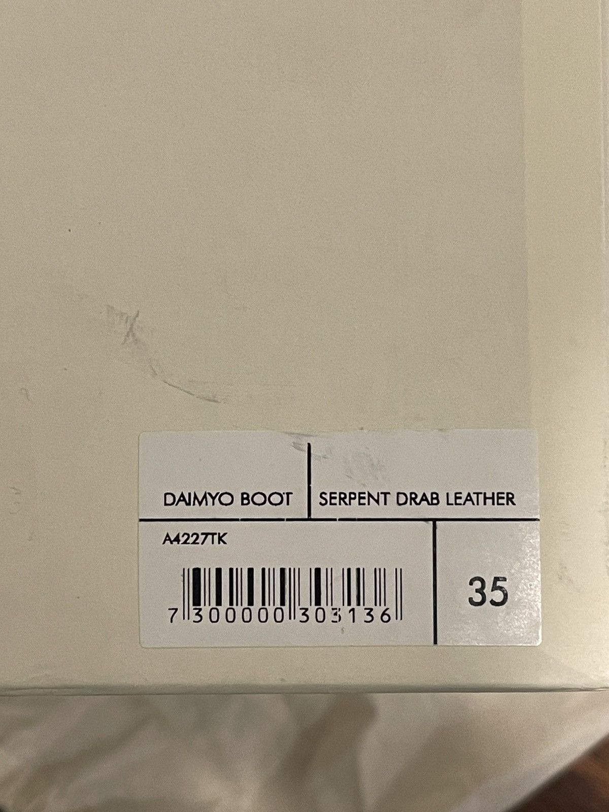 Our Legacy Our Legacy Daimyo Boots EU 35 NEW Size US 5 / IT 35 - 6 Thumbnail