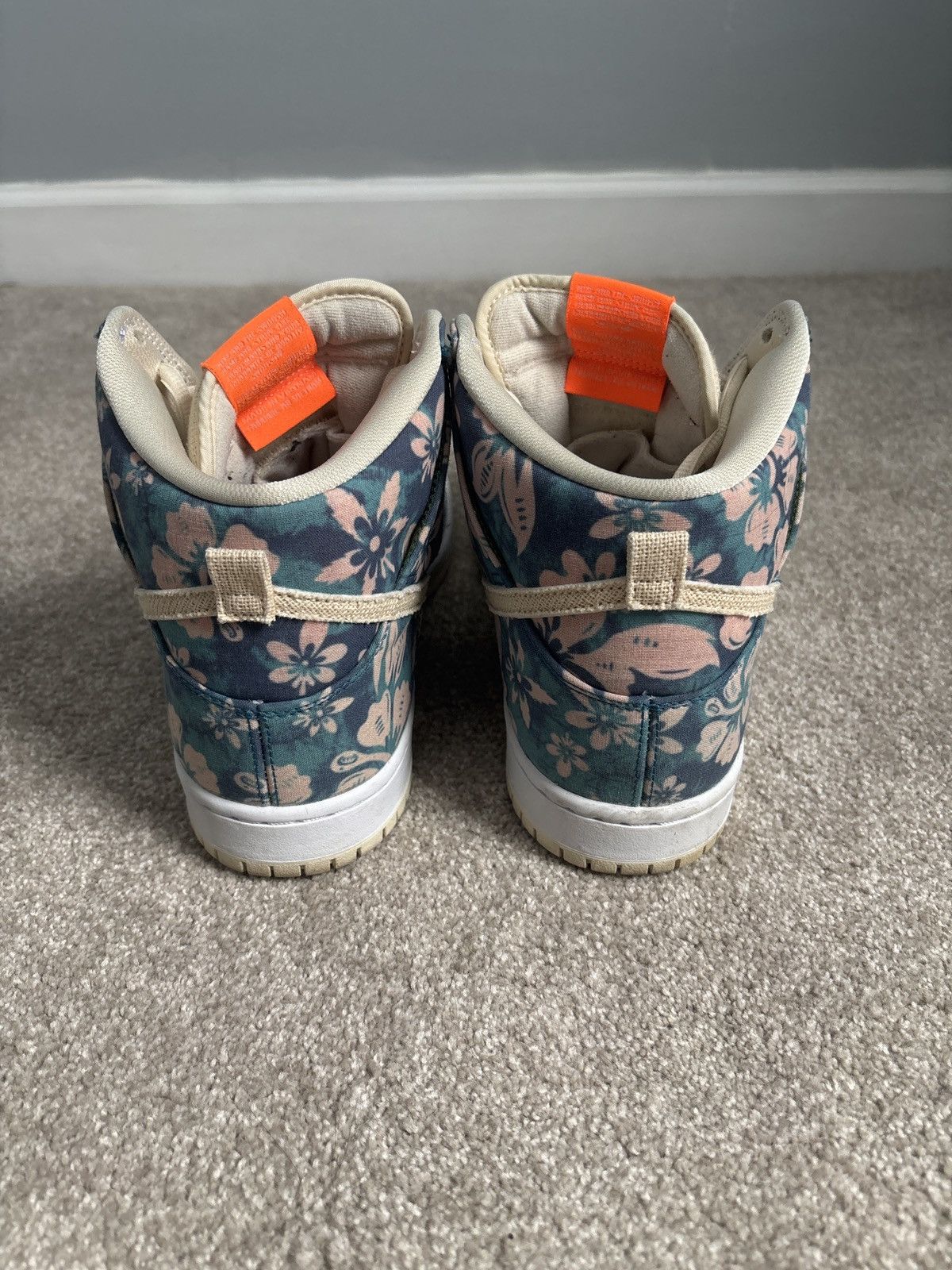 Nike Hawaiian Nike Dunk High Size US 11.5 / EU 44-45 - 3 Thumbnail