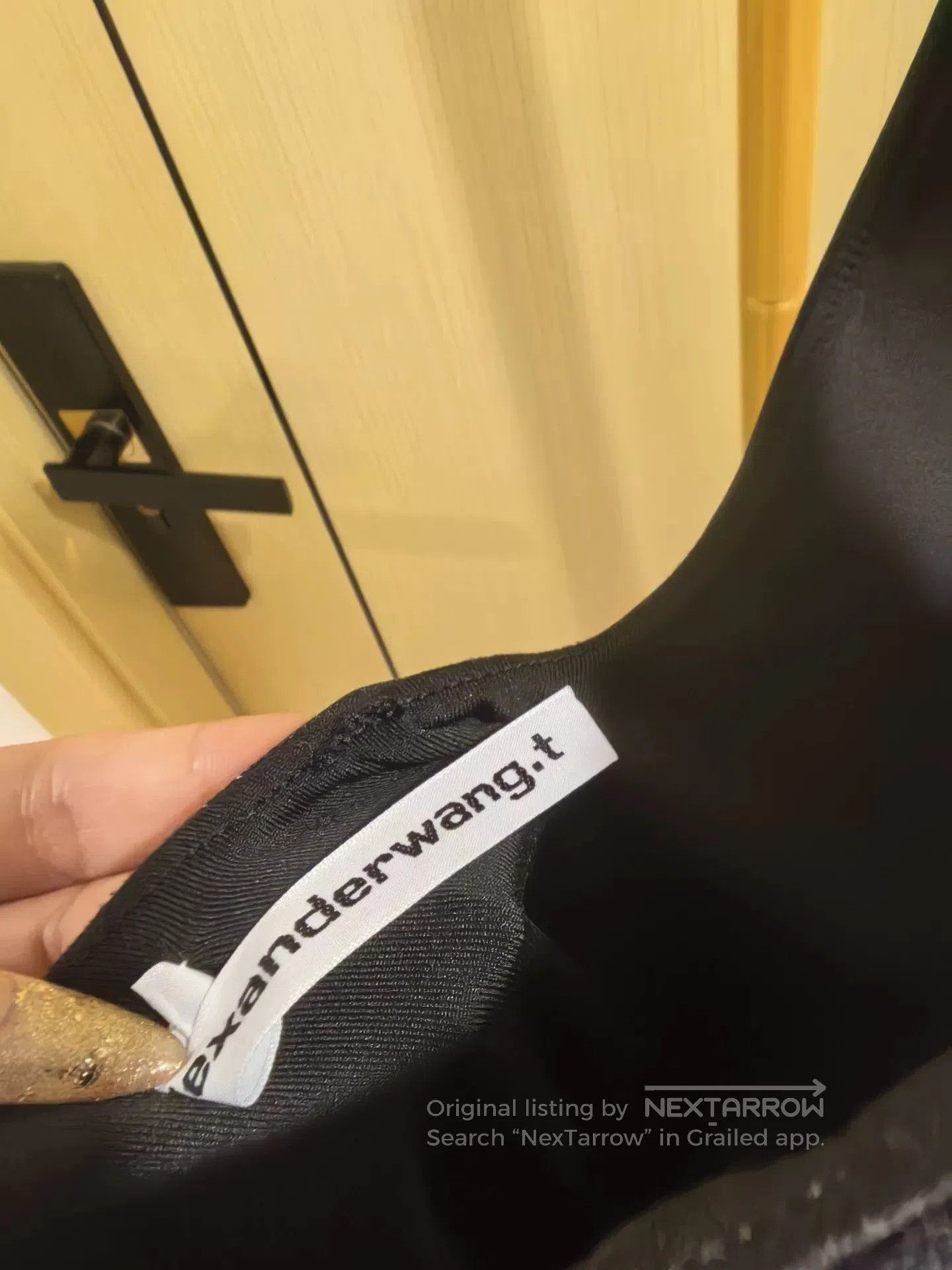 Alexander Wang Alexander Wang Black Flag Embroidery Dress. Size S / US 4 / IT 40 - 3 Thumbnail
