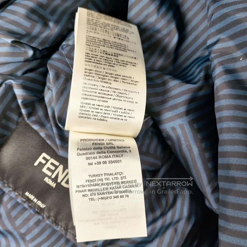 Fendi Fendi Cotton Down Jacket Size US L / EU 52-54 / 3 - 7 Thumbnail