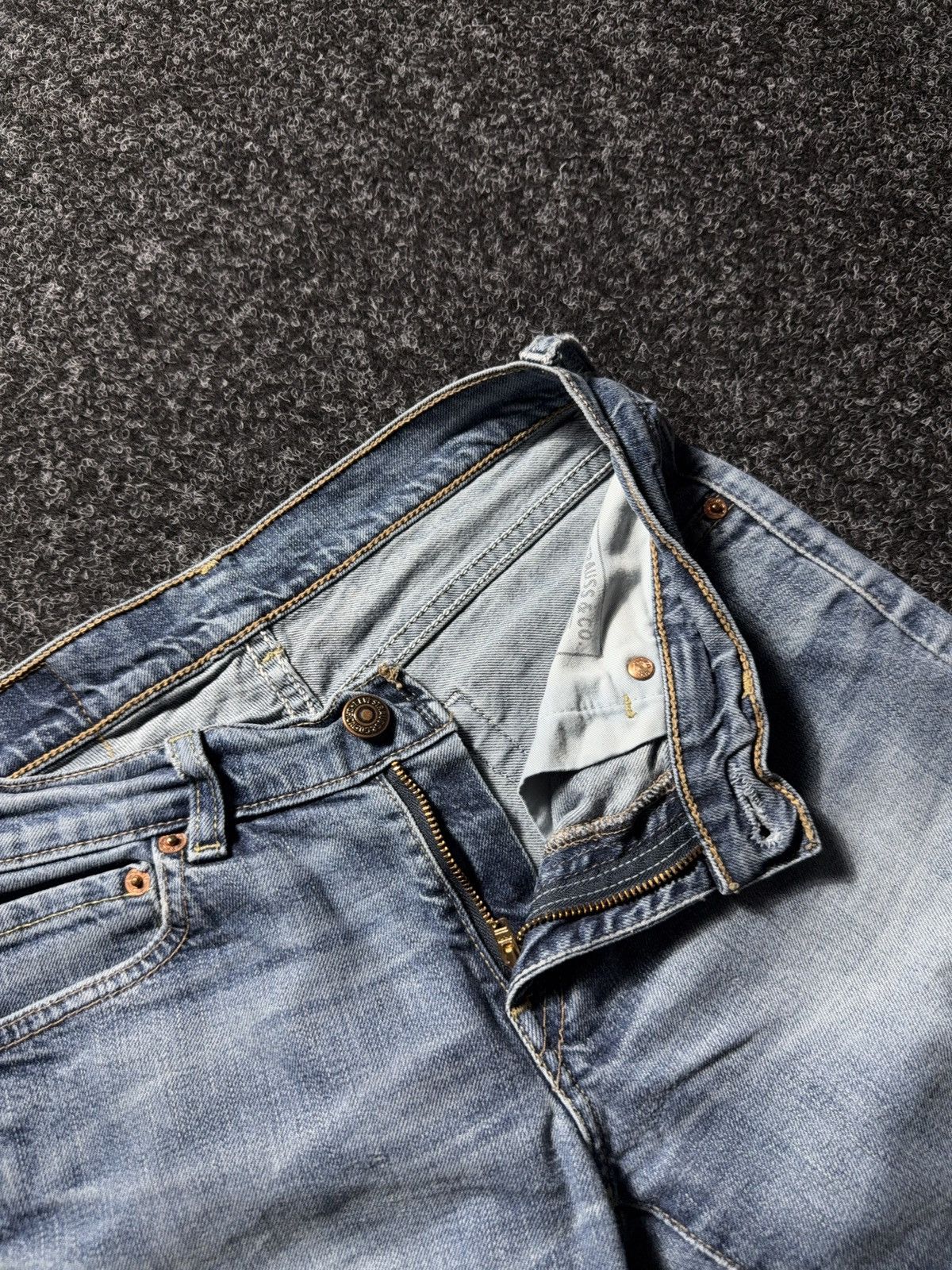 Levi's Levi’s 529 Distressed Western USA Y2K Flare Bootcut Jeans Size 28" / US 6 / IT 42 - 9 Thumbnail