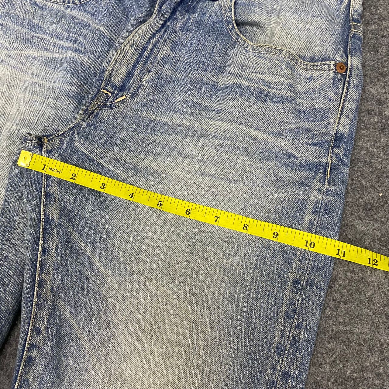 Blue Blue Japan 💥Best Offer💥Vintage Blue Blue Japan Distressed Denim Size US 28 / EU 44 - 7 Thumbnail