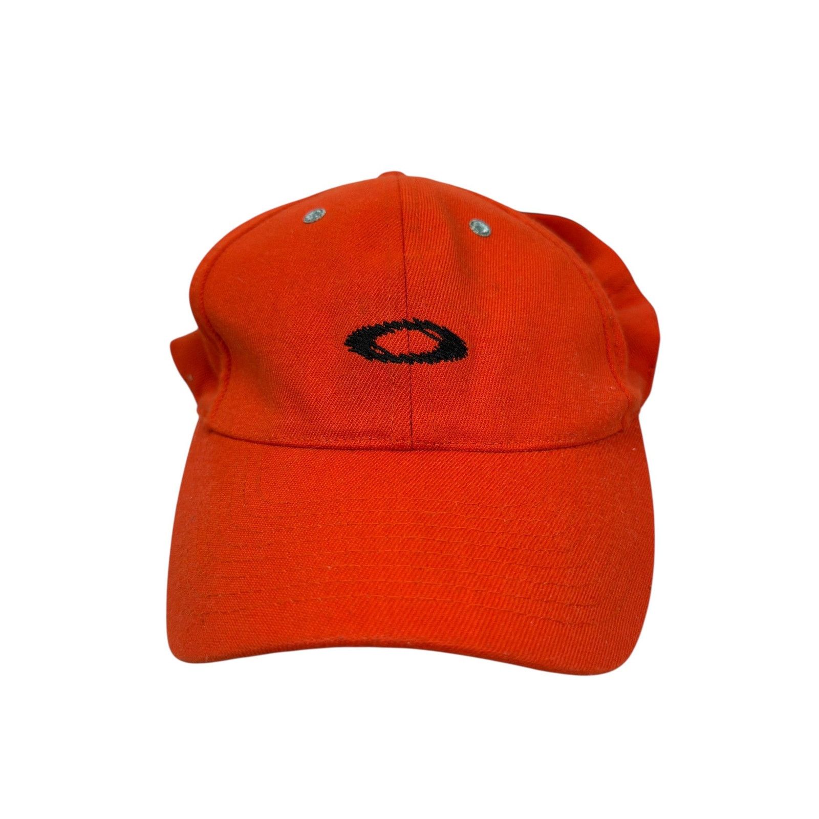 Oakley Oakley Tincan Men Orange Black Logo Eyelets Baseball Hat Cap Size ONE SIZE - 3 Thumbnail