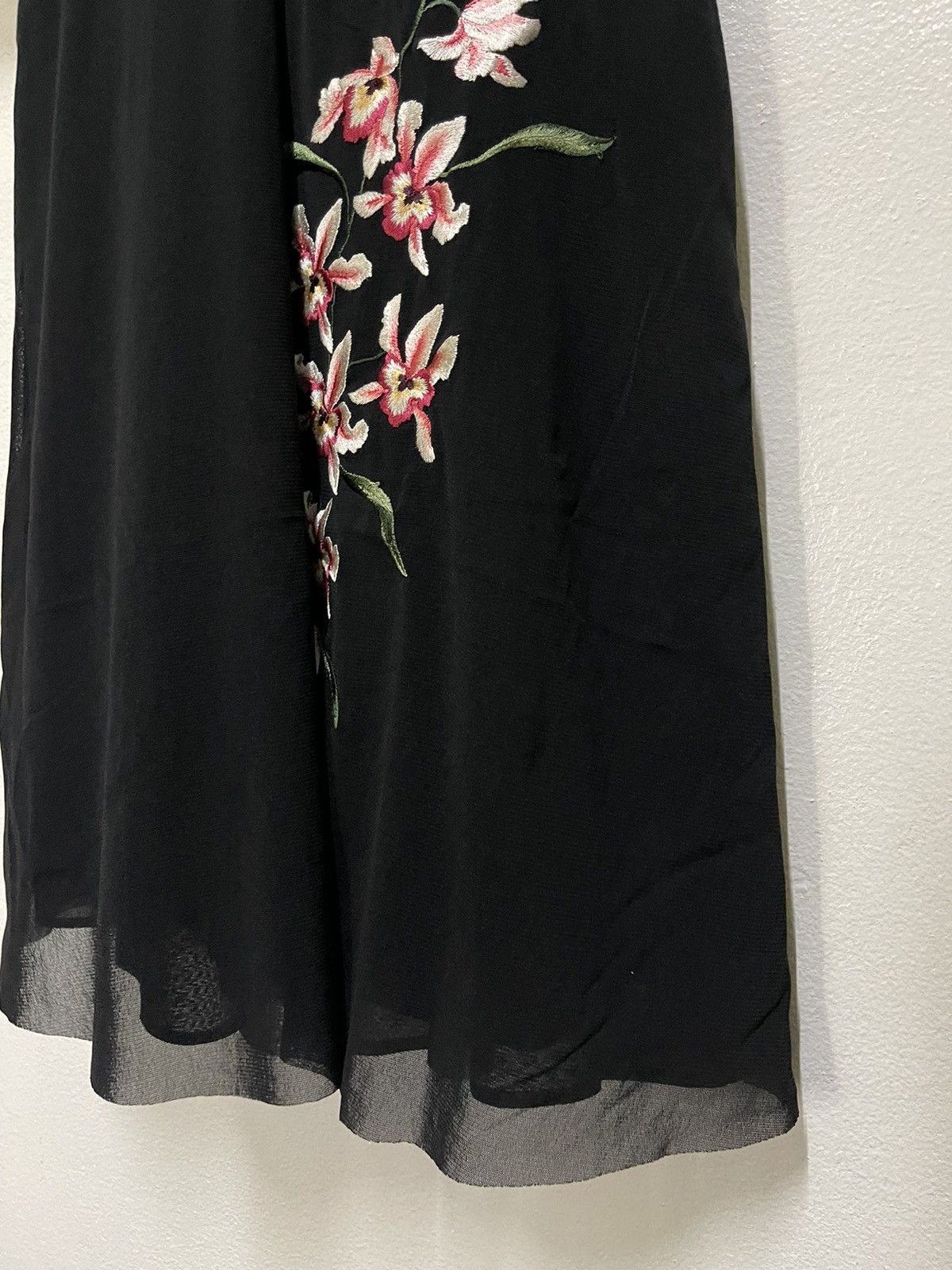 Japanese Brand Vivienne Tam Dress Embroidery Printed Size S / US 4 / IT 40 - 5 Thumbnail