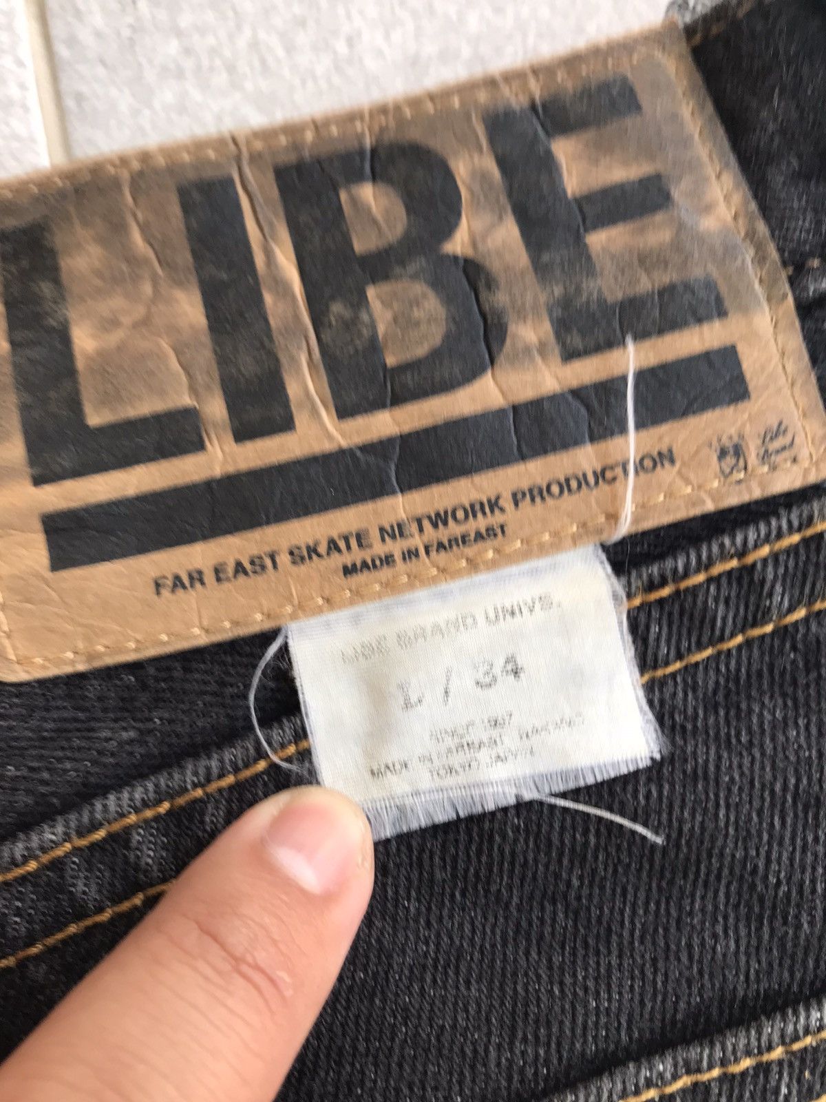 Japanese Brand Japanese Brand Libe Brand Univs Denim Pants Size US 32 / EU 48 - 5 Thumbnail