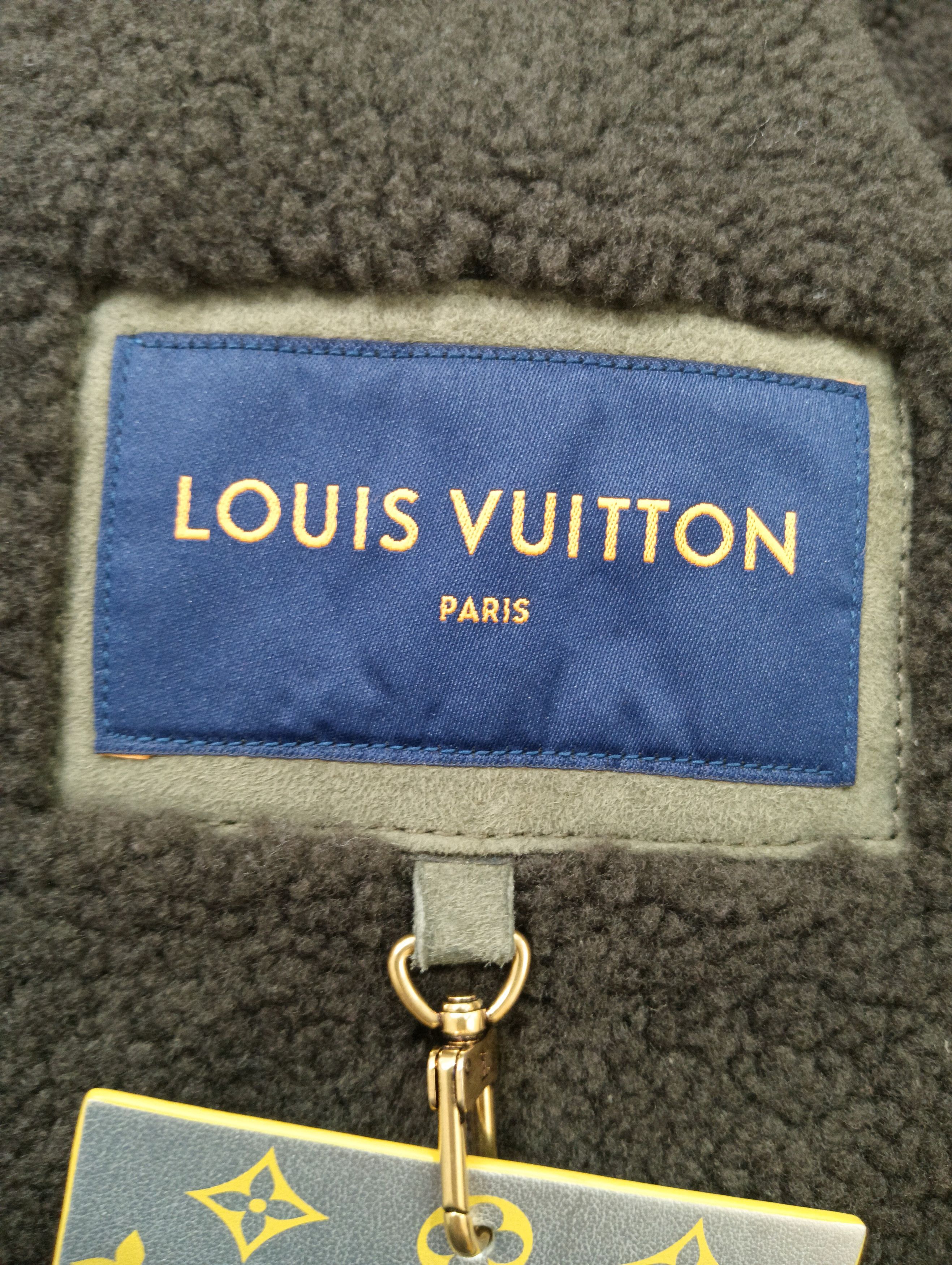 Louis Vuitton LVSE Monogram Embossed Shearling Jacket Size US S / EU 44-46 / 1 - 7 Thumbnail