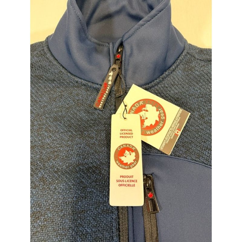 Other Canada Weather Gear Men’s Fleece Jacket Blue Full Zip NEW Size US M / EU 48-50 / 2 - 6 Thumbnail