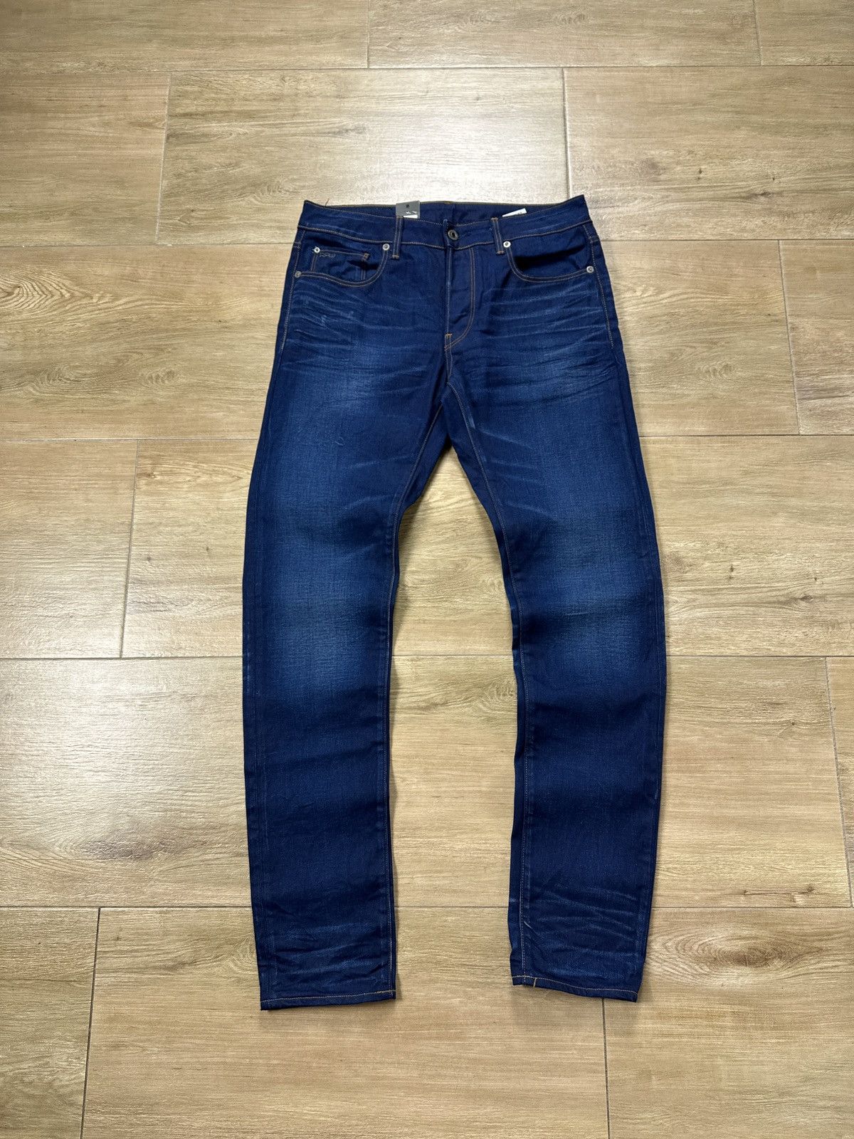 G-Star NEW!!! G Star Raw 3301 Slim Denim Jeans Size US 32 / EU 48 - 1 Thumbnail
