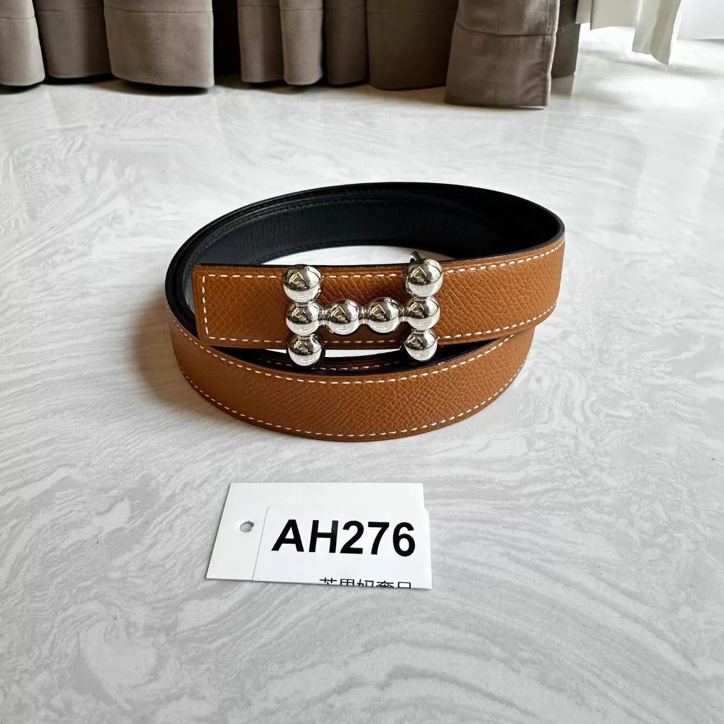 Hermes Hermès Reversible Belt Y-Stamp 80 Mint AH276 Size ONE SIZE - 1 Thumbnail