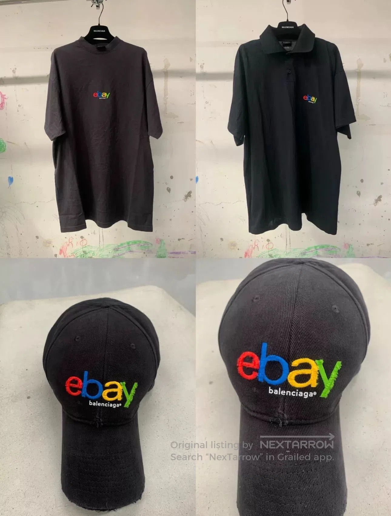 Vintage Vintage 00s Balenciaga Ipray Parody Tee. Size US M / EU 48-50 / 2 - 5 Thumbnail