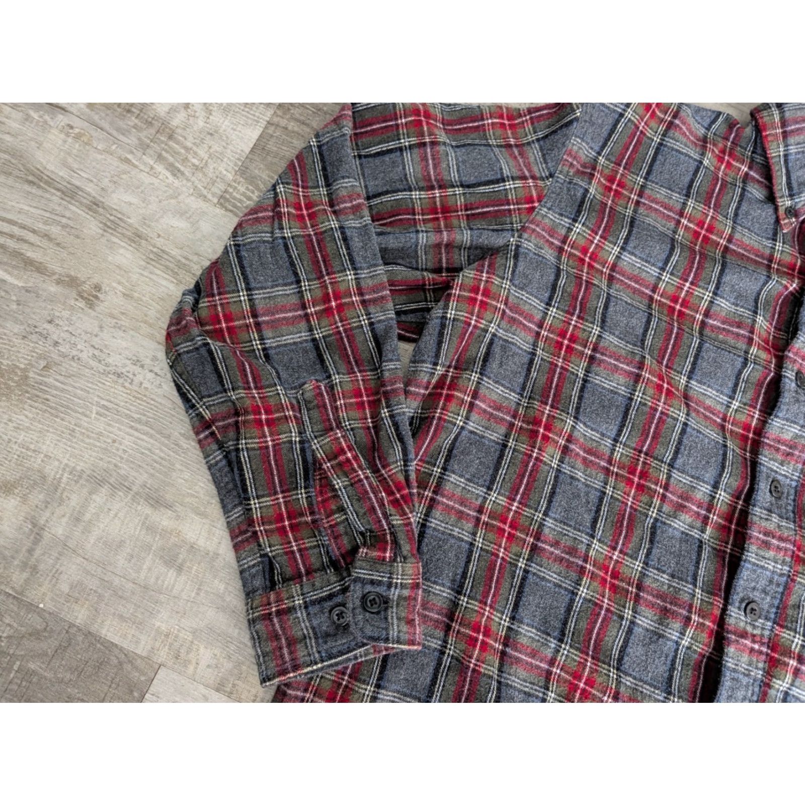 Vintage LL Bean Button-Up Shirt Men Large L Flannel Plaid Soft Long Sleeve Casual Workwear Size US L / EU 52-54 / 3 - 4 Thumbnail