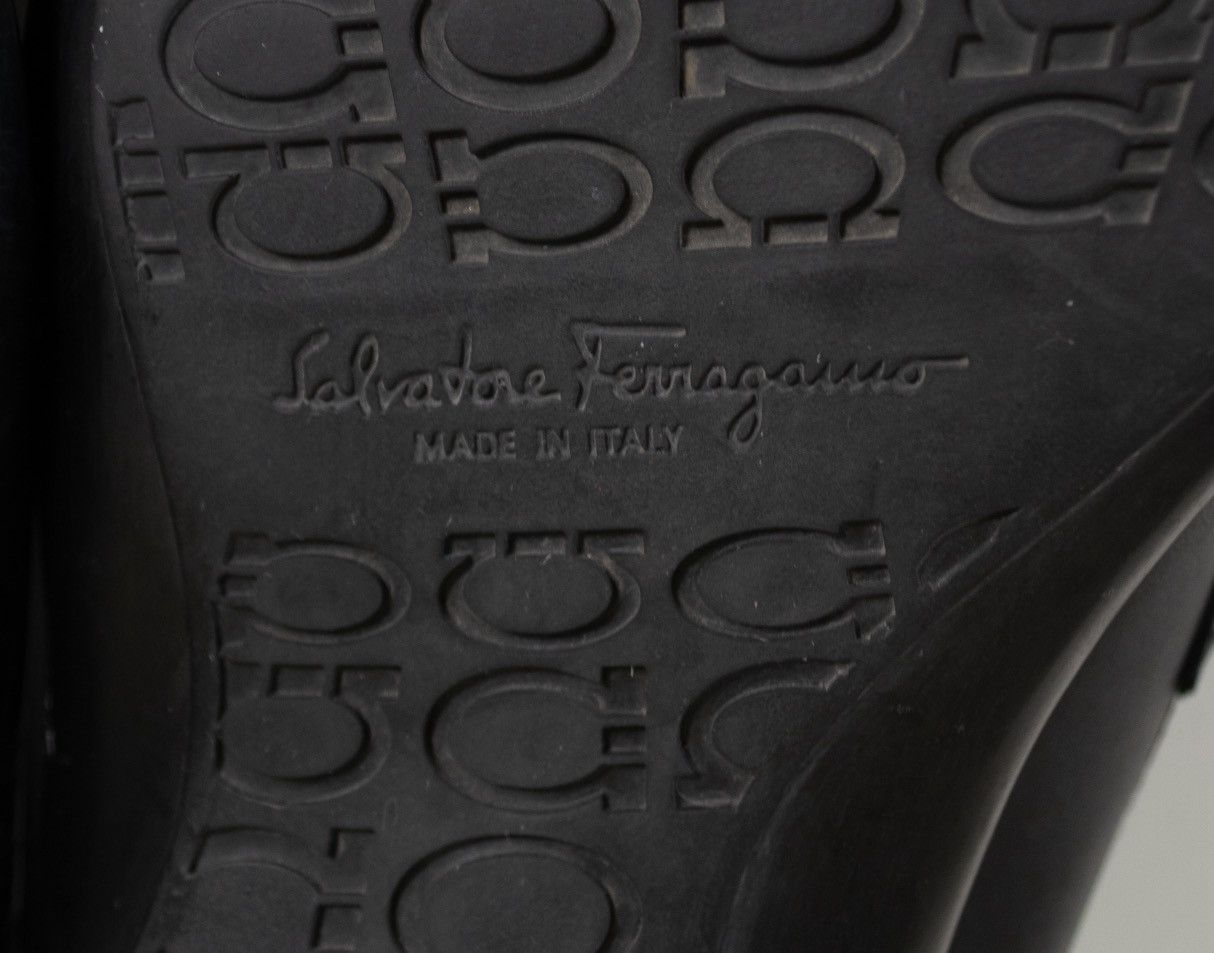 Salvatore Ferragamo Salvatore Ferragamo leather loafers shoes Size US 8 / EU 41 - 12 Thumbnail